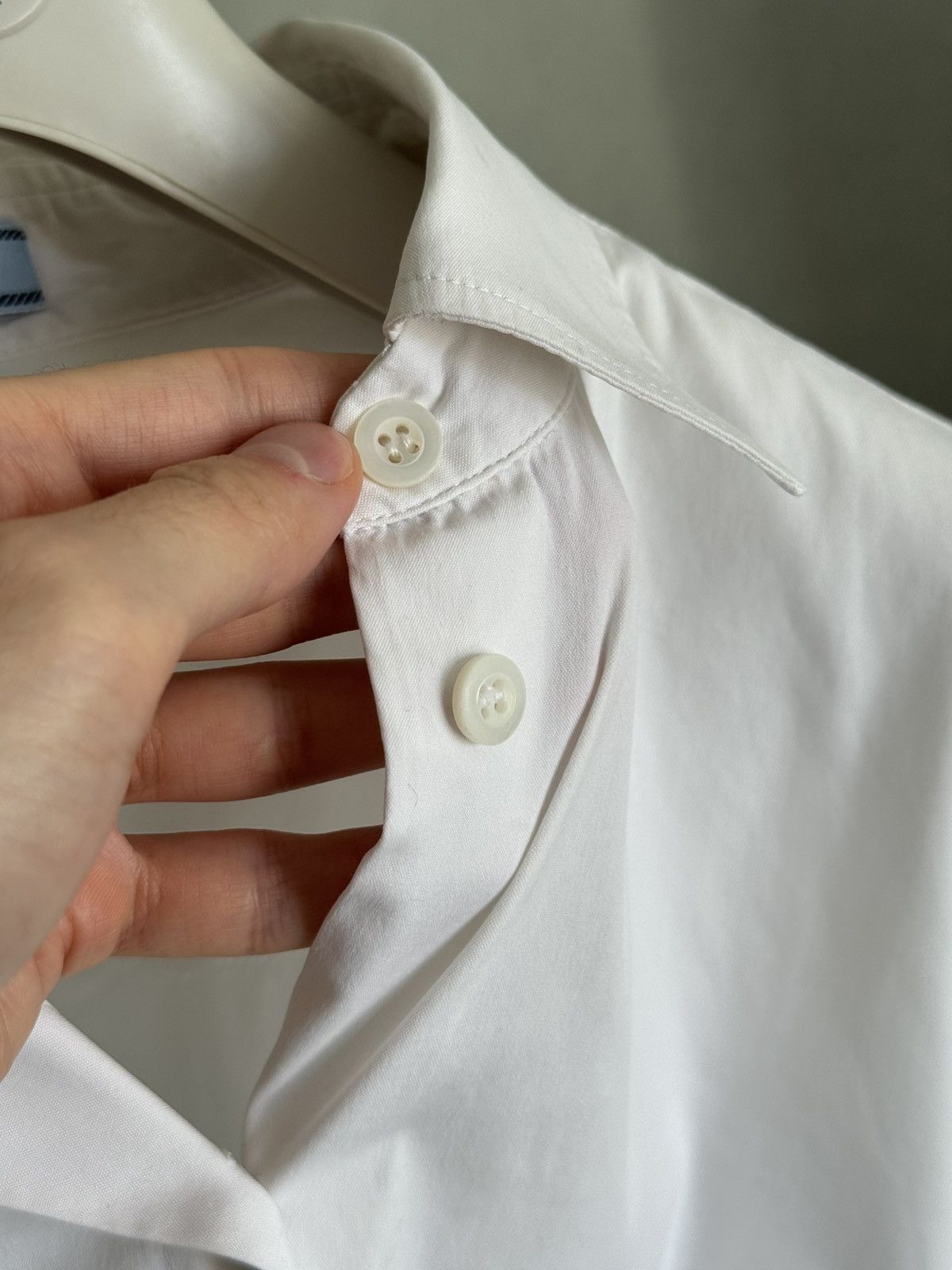 Prada Prada White blouse Size M / US 6-8 / IT 42-44 - 5 Thumbnail