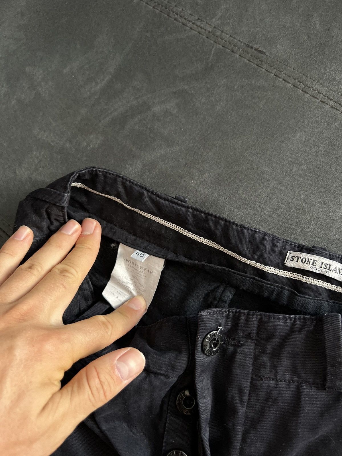 Stone Island × Vintage Stone island casual pants Size US 31 - 7 Thumbnail