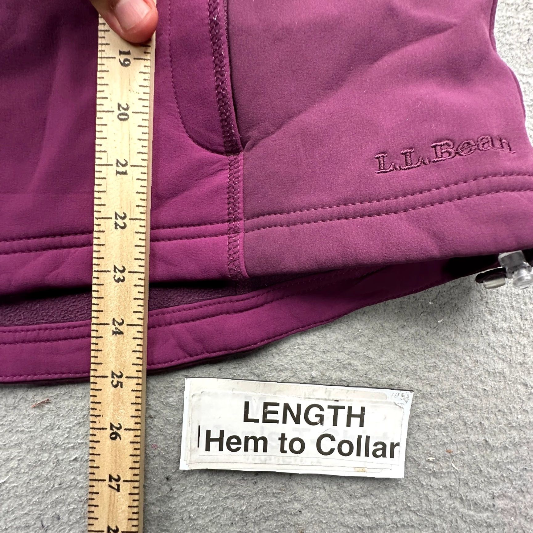 Vintage **Purple LL Bean Softshell Vest Jacket Women's Large DNX9** User: **Purple LL Bean Softshell Fleece Lined Vest Jacket Women's Large DNX9** Size L / US 10 / IT 46 - 4 Thumbnail