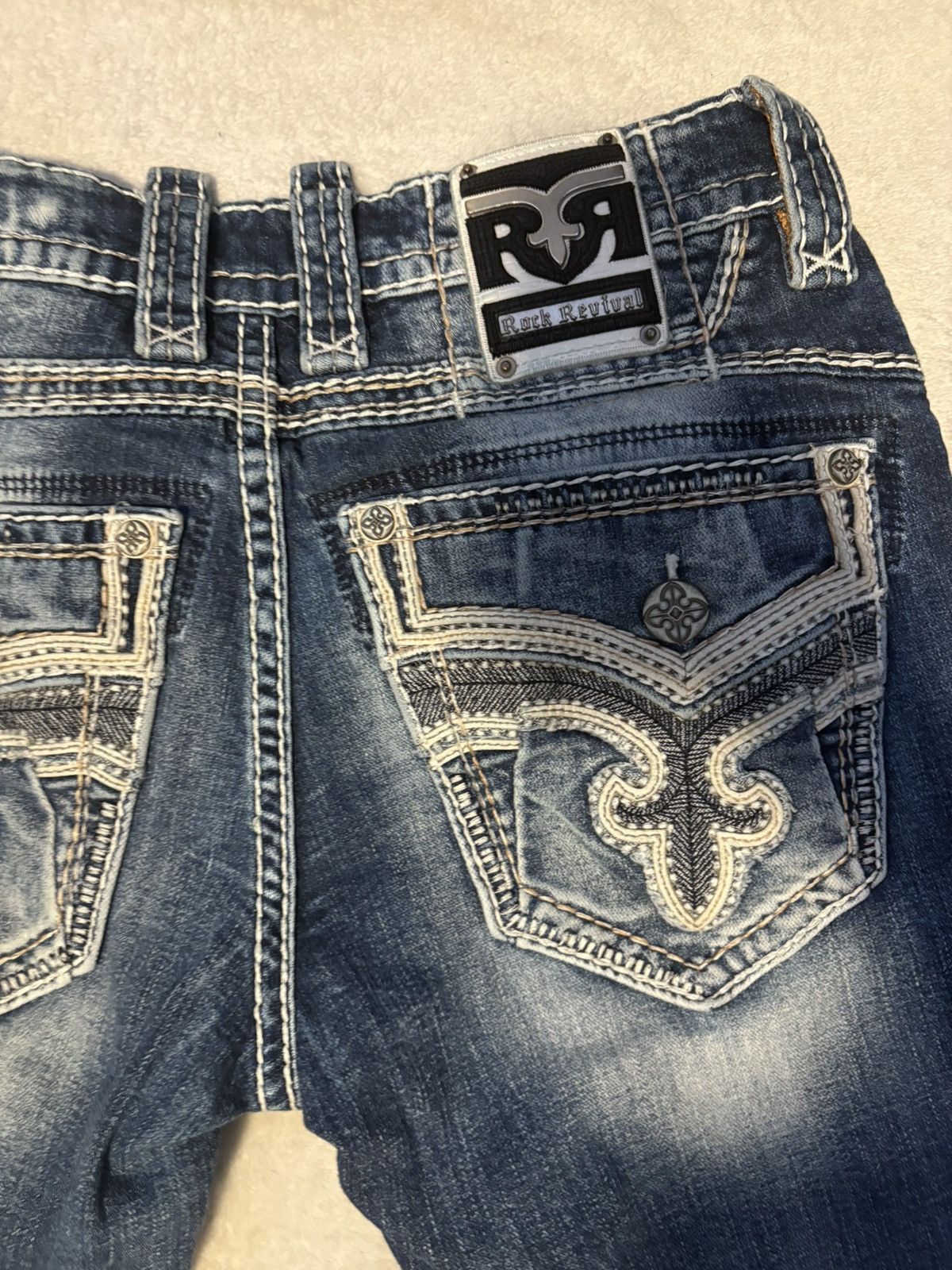 Rock Revival Rock Revival Tabby Straight Jeans Size US 30 / EU 46 - 3 Thumbnail