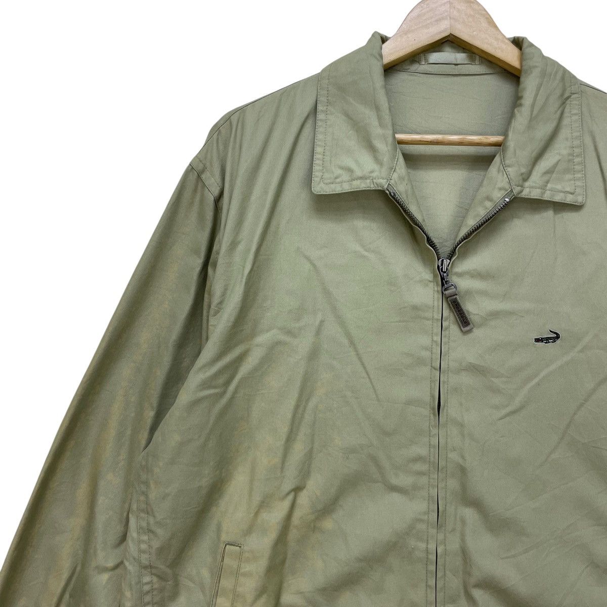 Lacoste × Mademoiselle Non Non × Vintage Vintage Crocodile Bomber Jacket Size US M / EU 48-50 / 2 - 3 Thumbnail