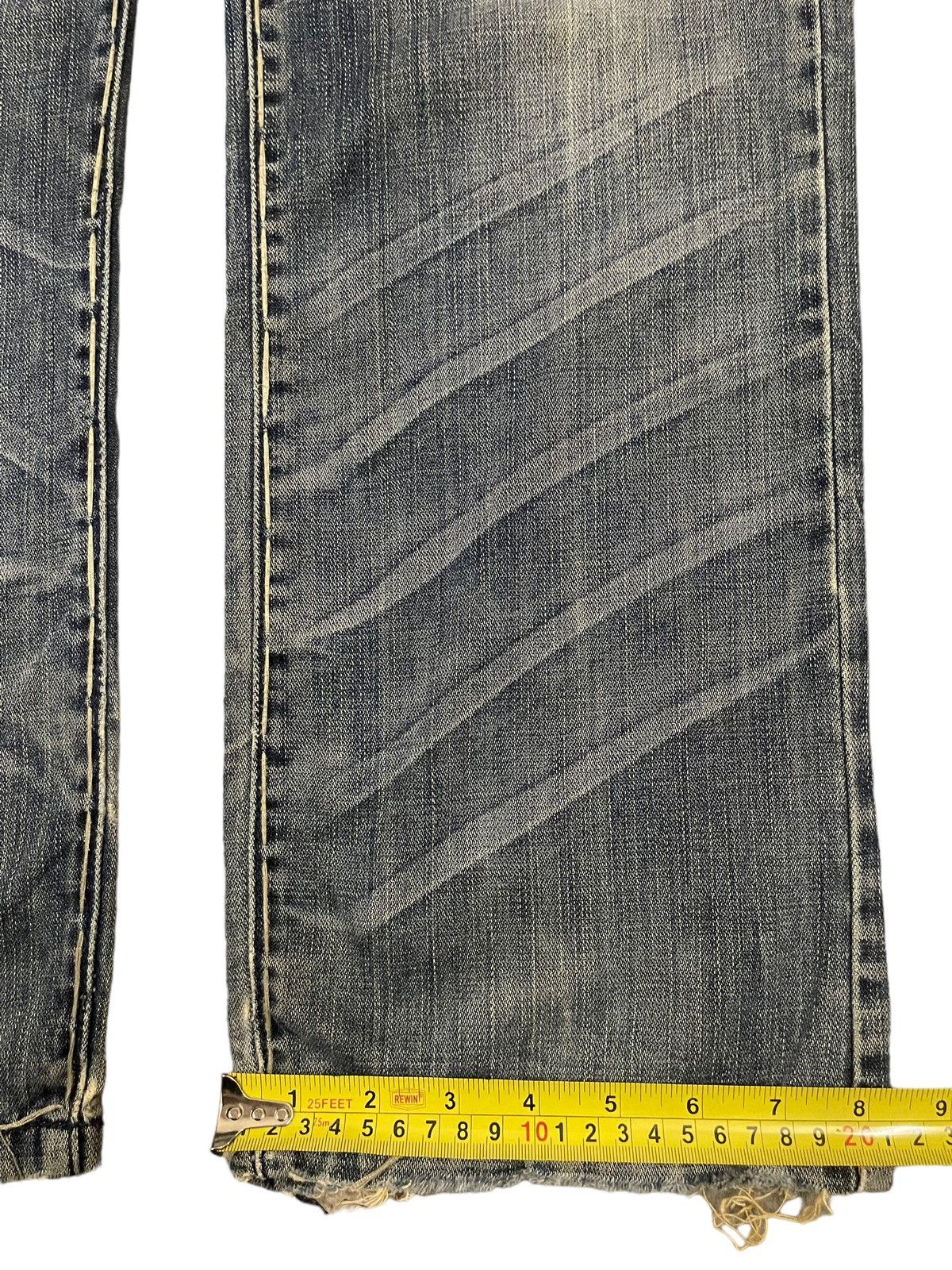 G-Star Vintage Japanese Gstar Raw Bleached Distress Loose Jeans Size US 33 - 14 Thumbnail