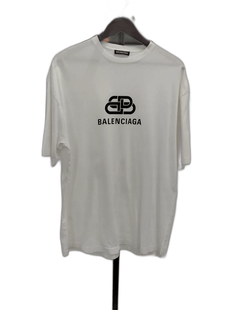 Balenciaga Balenciaga White Graphic Short Sleeve T-shirt Size US XS / EU 42 / 0 - 1 Thumbnail