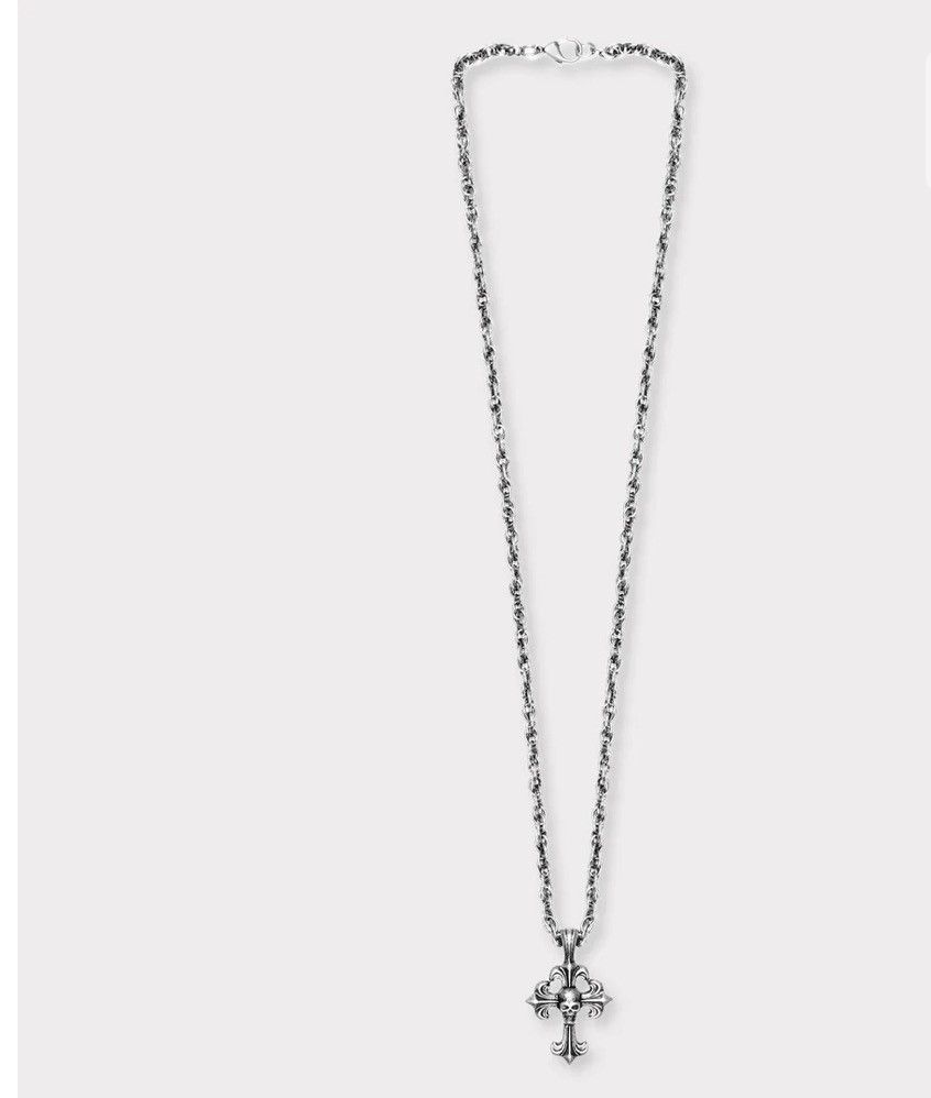 Fuck The Population × G59 Records LB Chrome cross pendant Size ONE SIZE - 2 Thumbnail