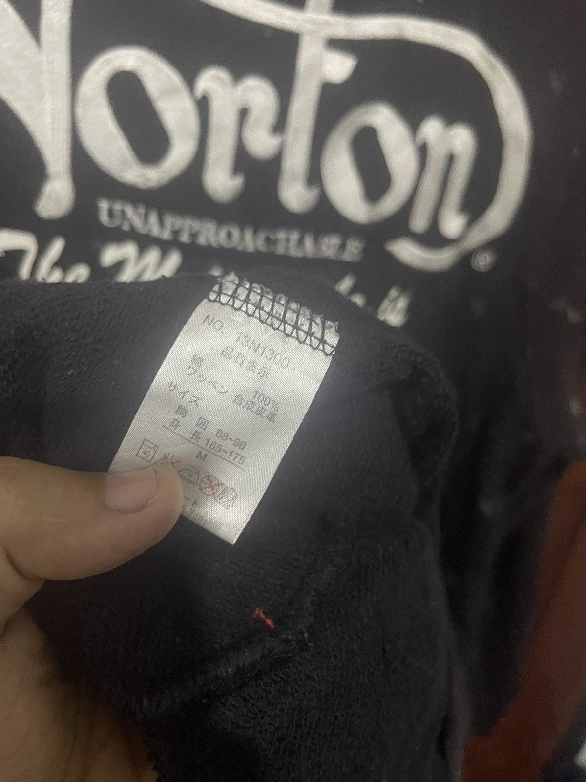 Norton Vintage Norton Zipper Hoodie Size US M / EU 48-50 / 2 - 7 Thumbnail