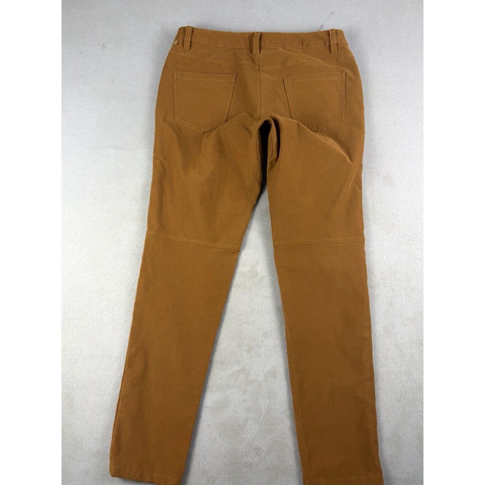 Lululemon Lululemon Pants Mens 32x30 Slim Fit Brown Polyester Blend Chino Casual Work Flat Front Button Zipper Size US 32 / EU 48 - 3 Thumbnail