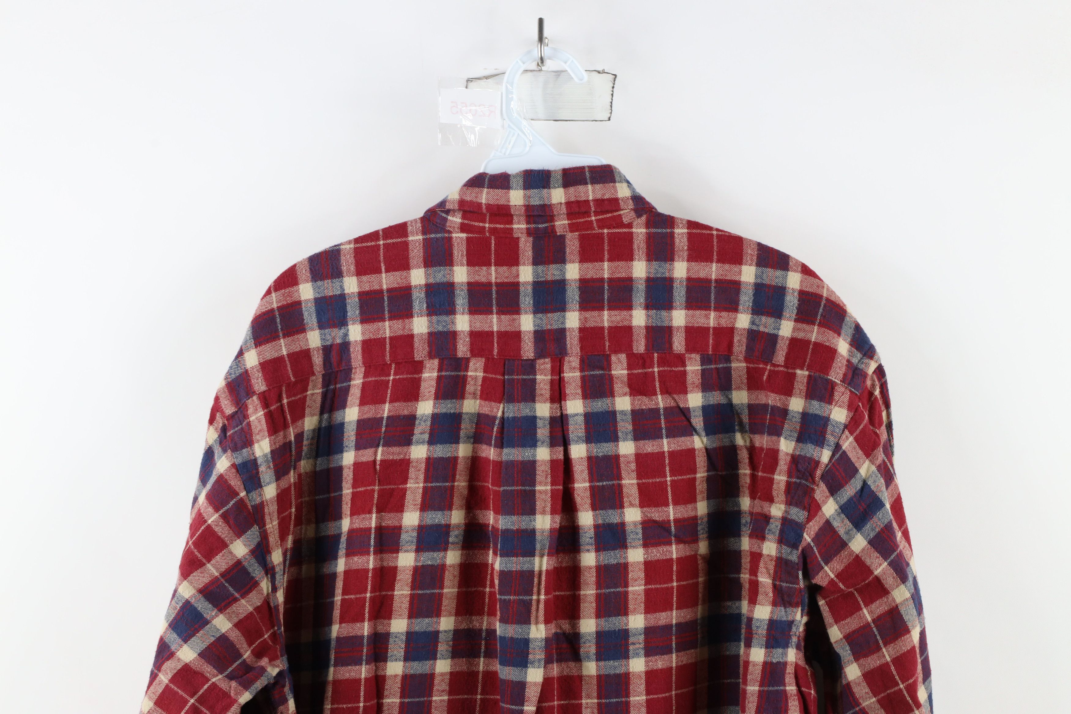 American Eagle Outfitters × Vintage Vintage 90s American Eagle Outfitters Down Shirt Plaid Size US L / EU 52-54 / 3 - 9 Thumbnail