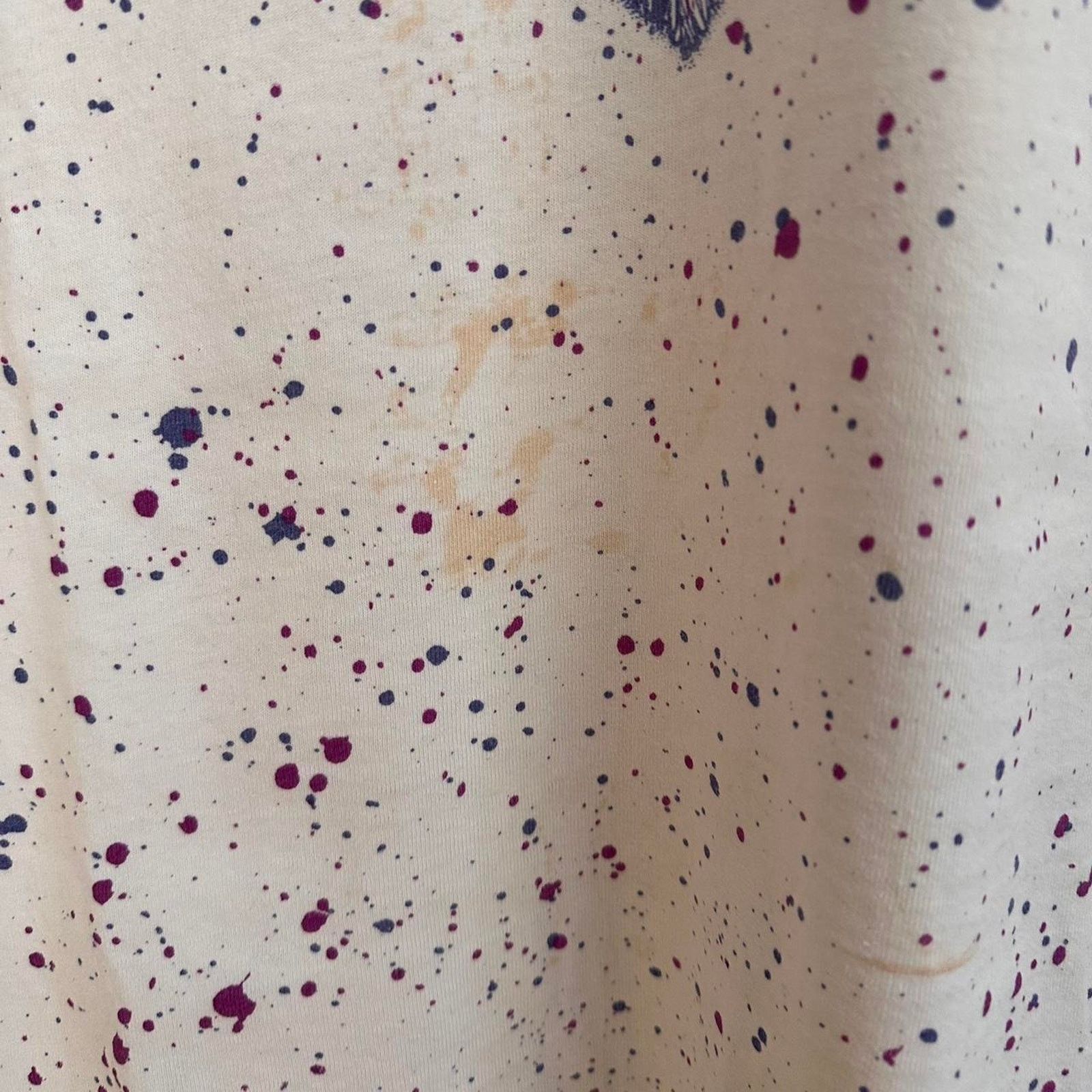 Harley Davidson × Vintage Vintage Harley Davidson Paint Splatter Shirt Size US XL / EU 56 / 4 - 3 Thumbnail