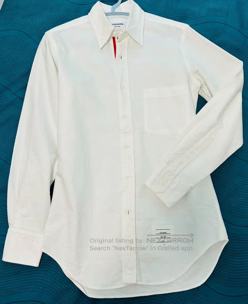 Thom Browne Thom Browne Oxford cloth striped shirt Size US S / EU 44-46 / 1 - 2 Thumbnail