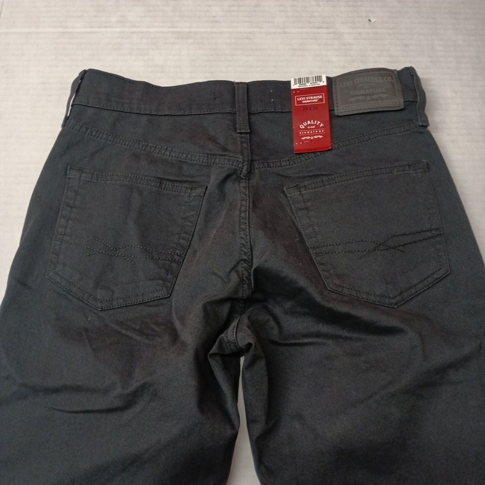 Levi's Signature By Levi Strauss Chino Pants Men's Size 29x30 Black Size US 29 - 9 Thumbnail
