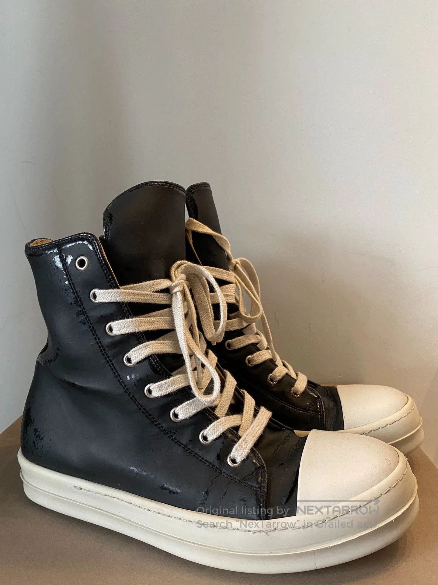 Rick Owens rick owens high-top sneakers size 40.5. Size US 7.5 / EU 40-41 - 3 Thumbnail