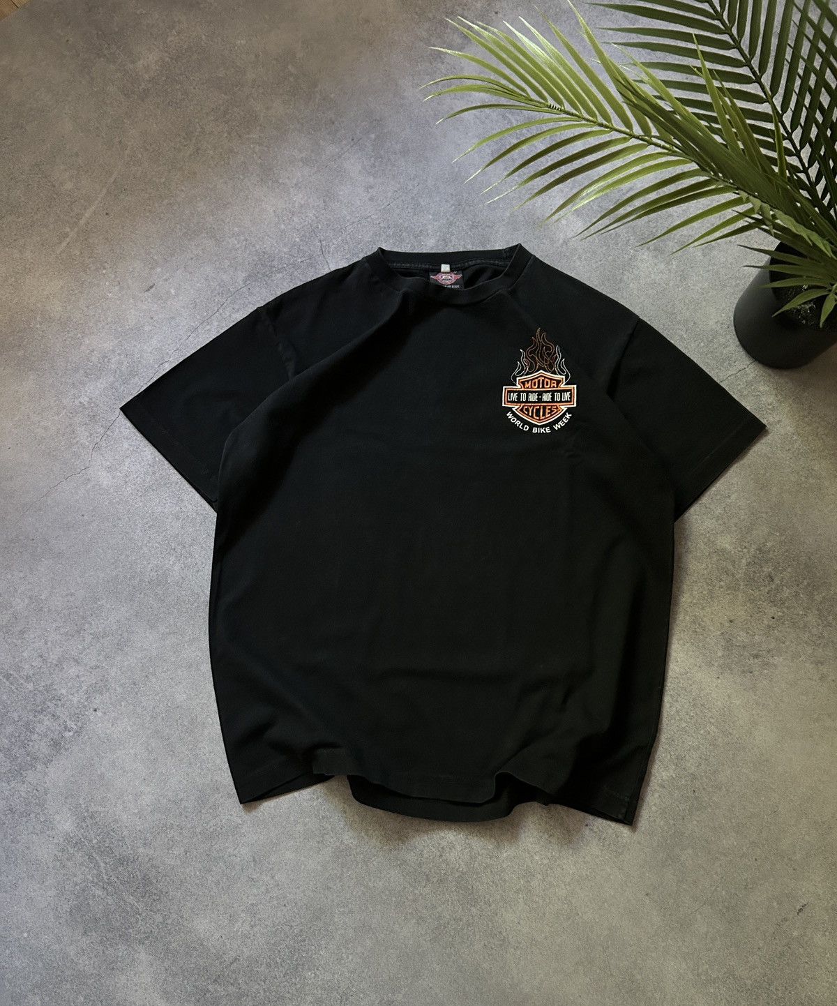 Vintage Vintage Harley Davidson “World Bike Week” 2008 shirt mens Size US M / EU 48-50 / 2 - 3 Thumbnail