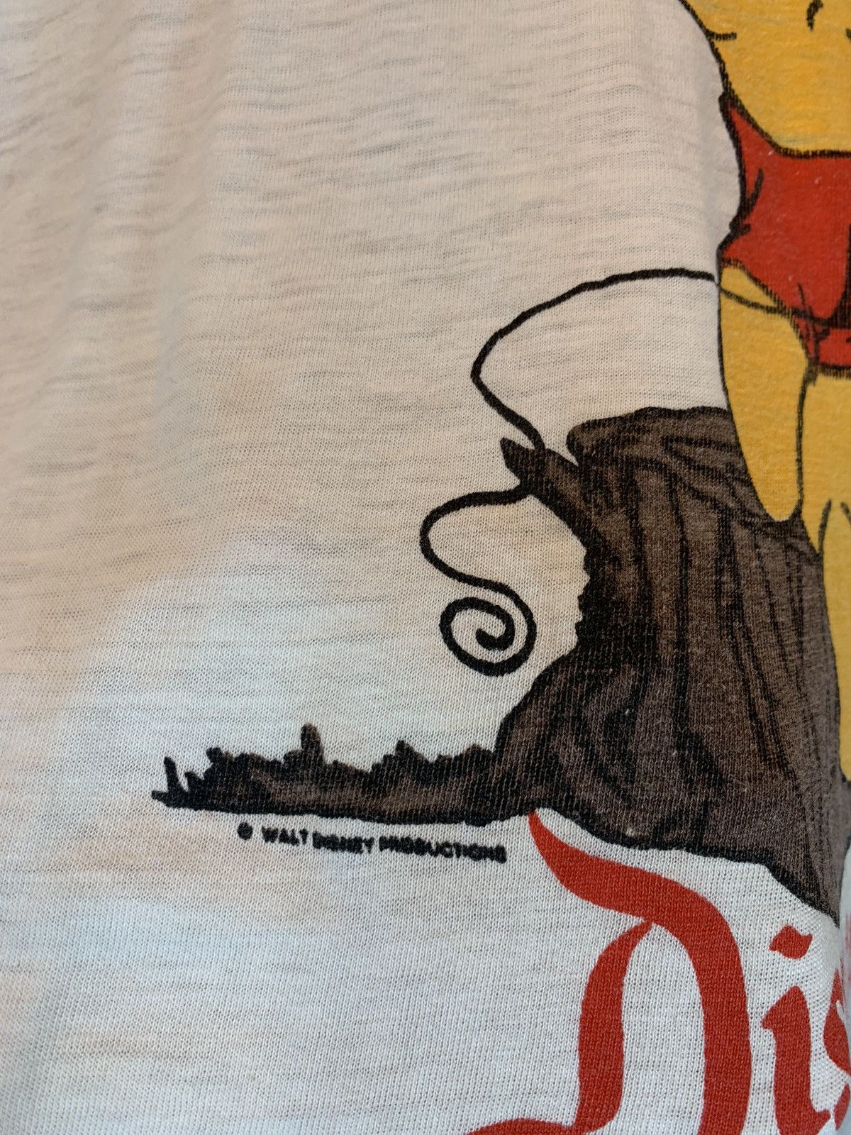 Disney × Vintage *RARE* Vintage 1970’s Winnie The Pooh Disneyland T-Shirt Size US L / EU 52-54 / 3 - 3 Thumbnail