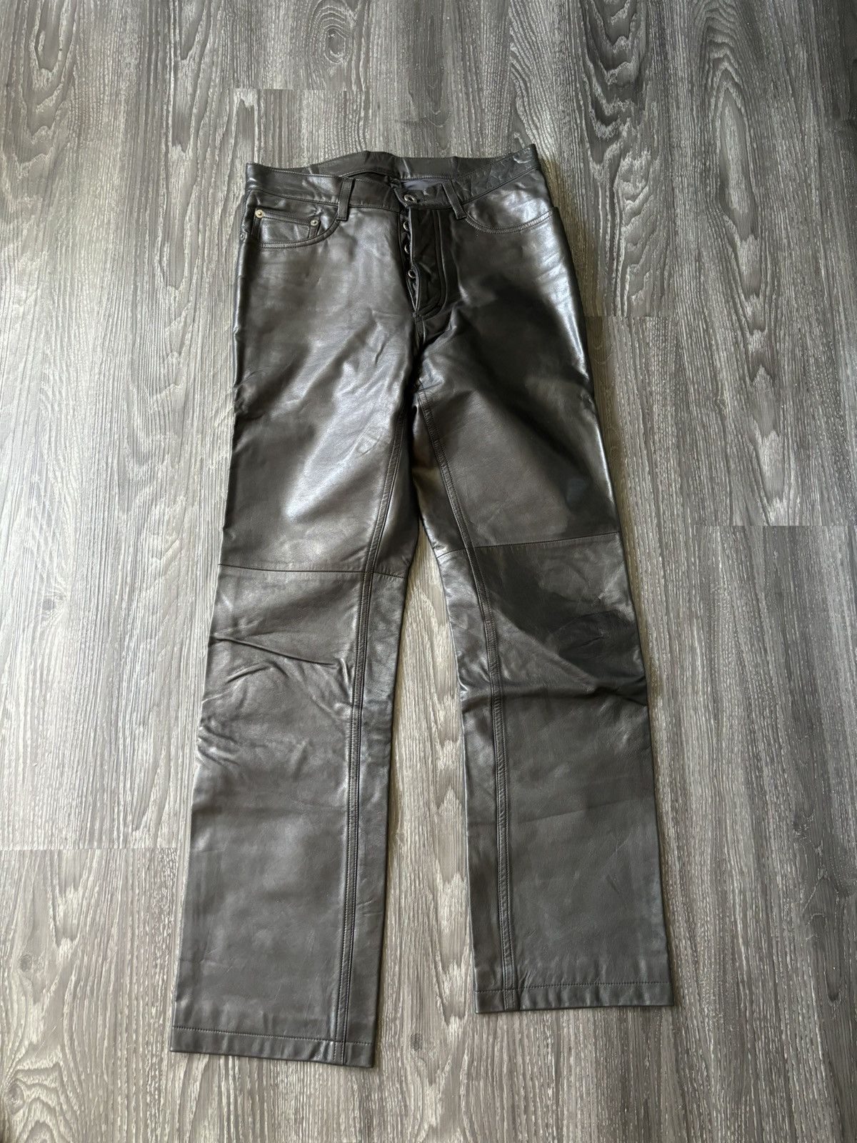 5351 POUR LES HOMMES Leather pants | Grailed
