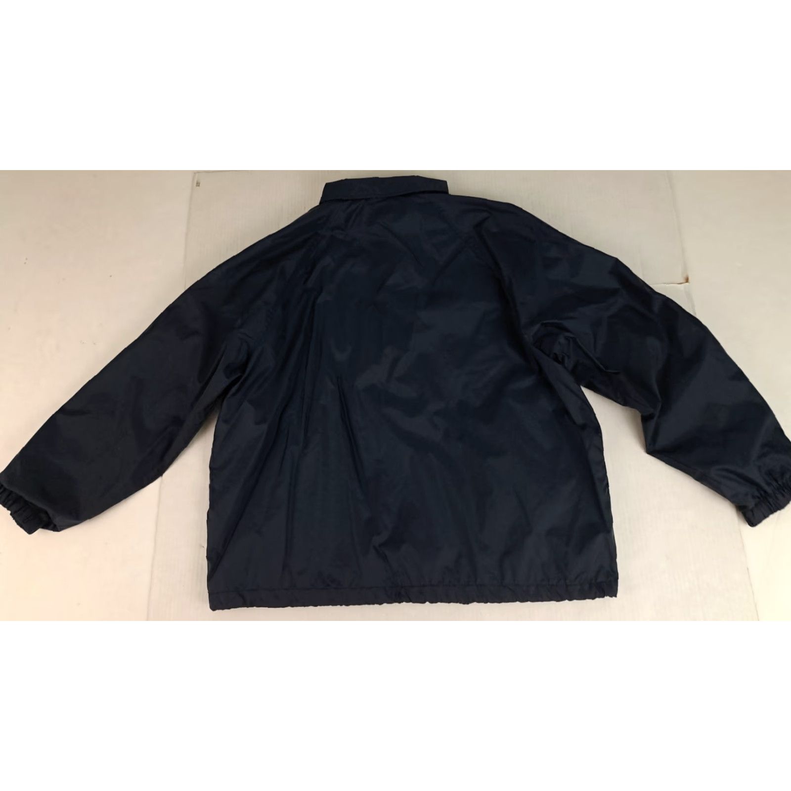 Vintage VINTAGE Franklin Sports Windbreaker Jacket Navy Blue Full Button Insulated Nylon L Regular Men’s Women’s Golf Size US L / EU 52-54 / 3 - 5 Thumbnail