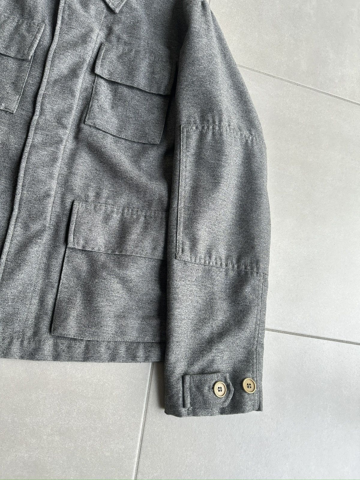 Helmut Lang Helmut Lang AW97 4-pocket wool Military jacket Size US M / EU 48-50 / 2 - 6 Thumbnail