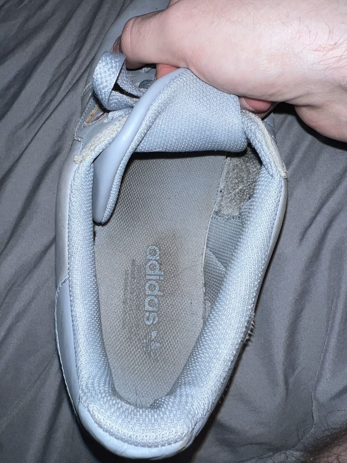 Yeezy adidas Yeezy Powerphase Calabasas Men's Size 13 Grey, Used Size US 13 / EU 46 - 12 Thumbnail