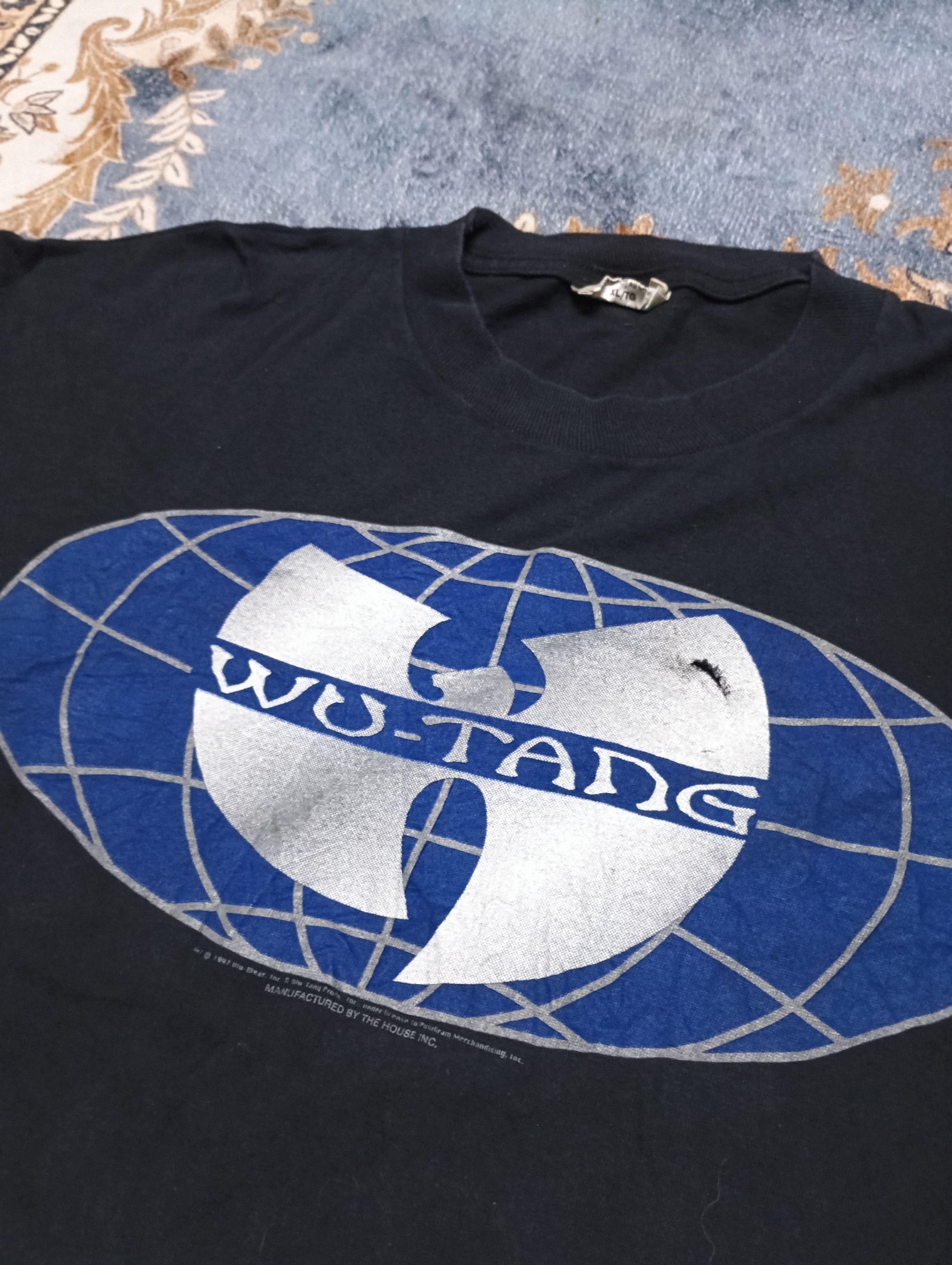 Rap Tees × Wu-Tang Clan Vintage 90's wu-tang clans Size US XL / EU 56 / 4 - 3 Thumbnail