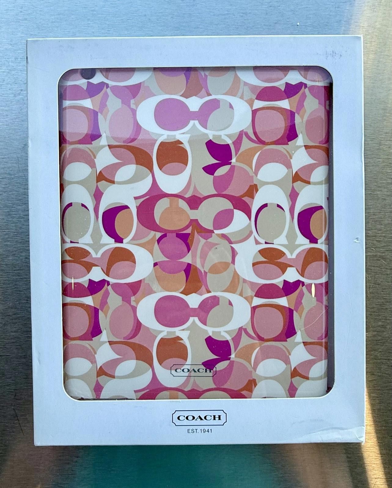 Coach COACH Molded iPAD 2 3 4 Multi-color Pink Orange Cream White Size ONE SIZE - 6 Thumbnail