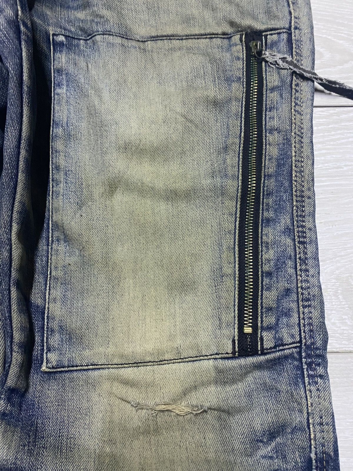 Edwin Vintage Edwin Motorhead Riders Mud Wash Avant Garde Jeans Size US 32 / EU 48 - 8 Thumbnail