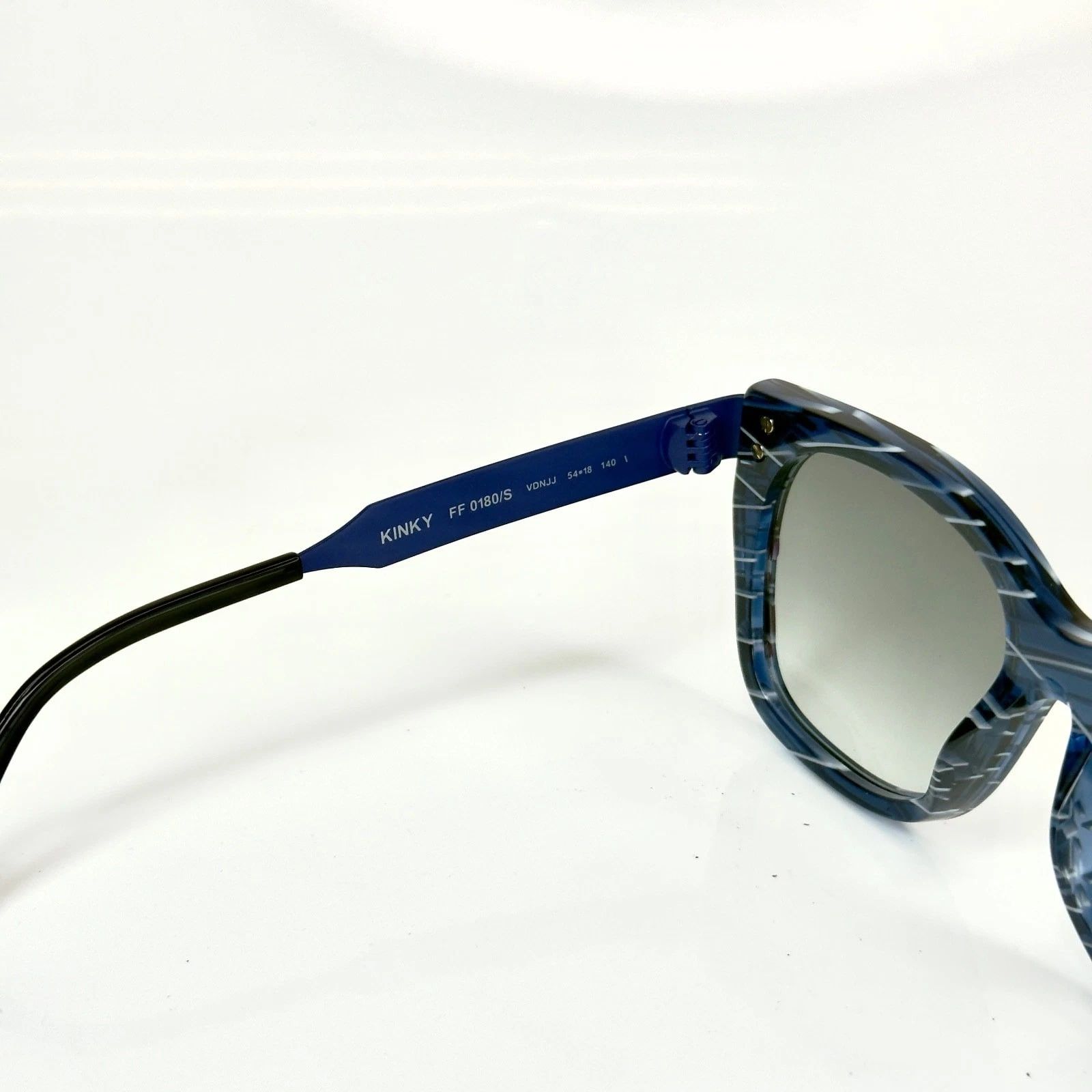 Fendi FENDI FF0180 Thierry Lasry Kinky Blue Red Sunglasses 0180 Size ONE SIZE - 6 Thumbnail
