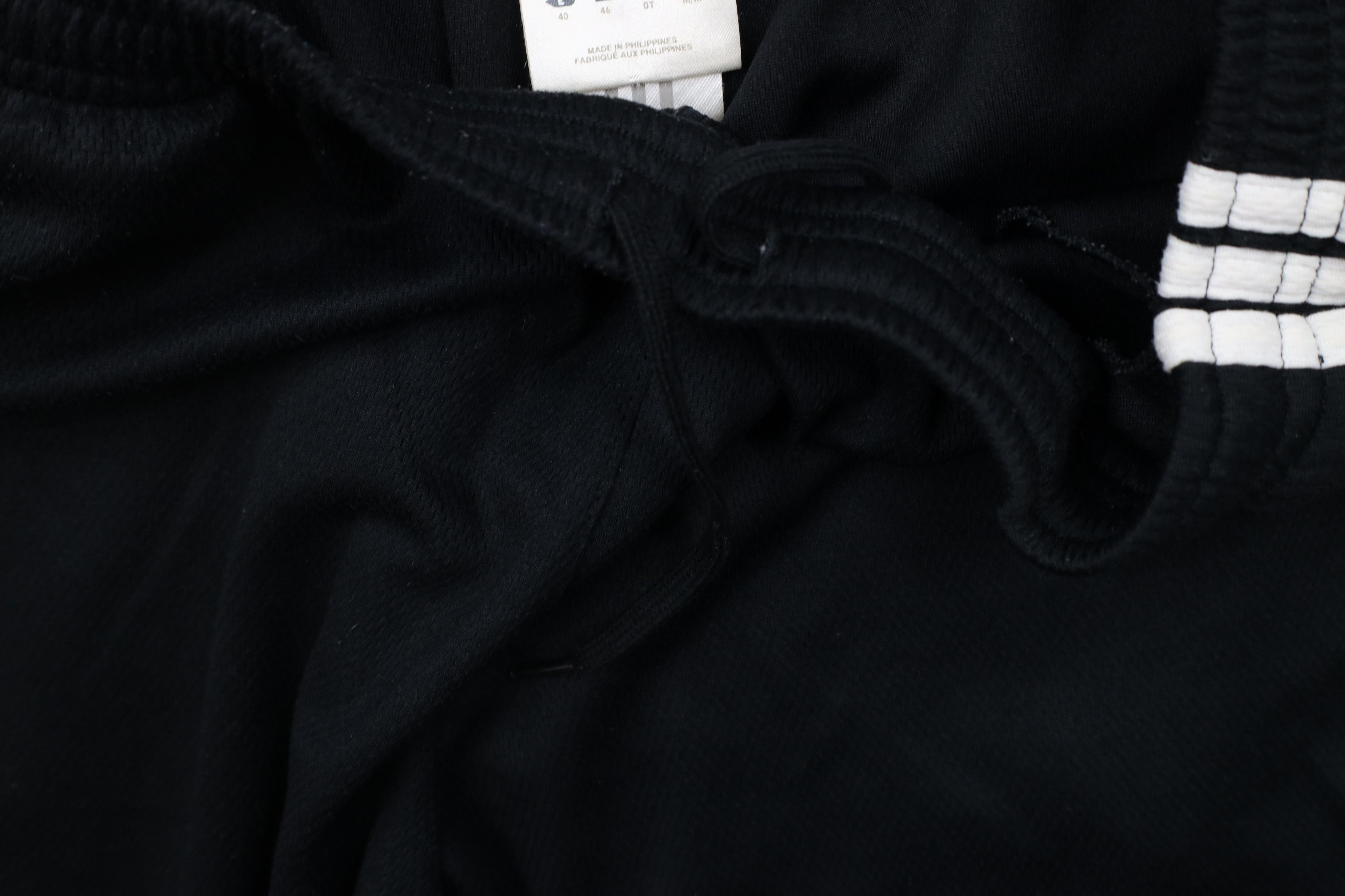 Adidas × Vintage Vintage 90s Y2K Adidas Flared Wide Leg Knit Pants Black Size 30" / US 8 / IT 44 - 9 Thumbnail
