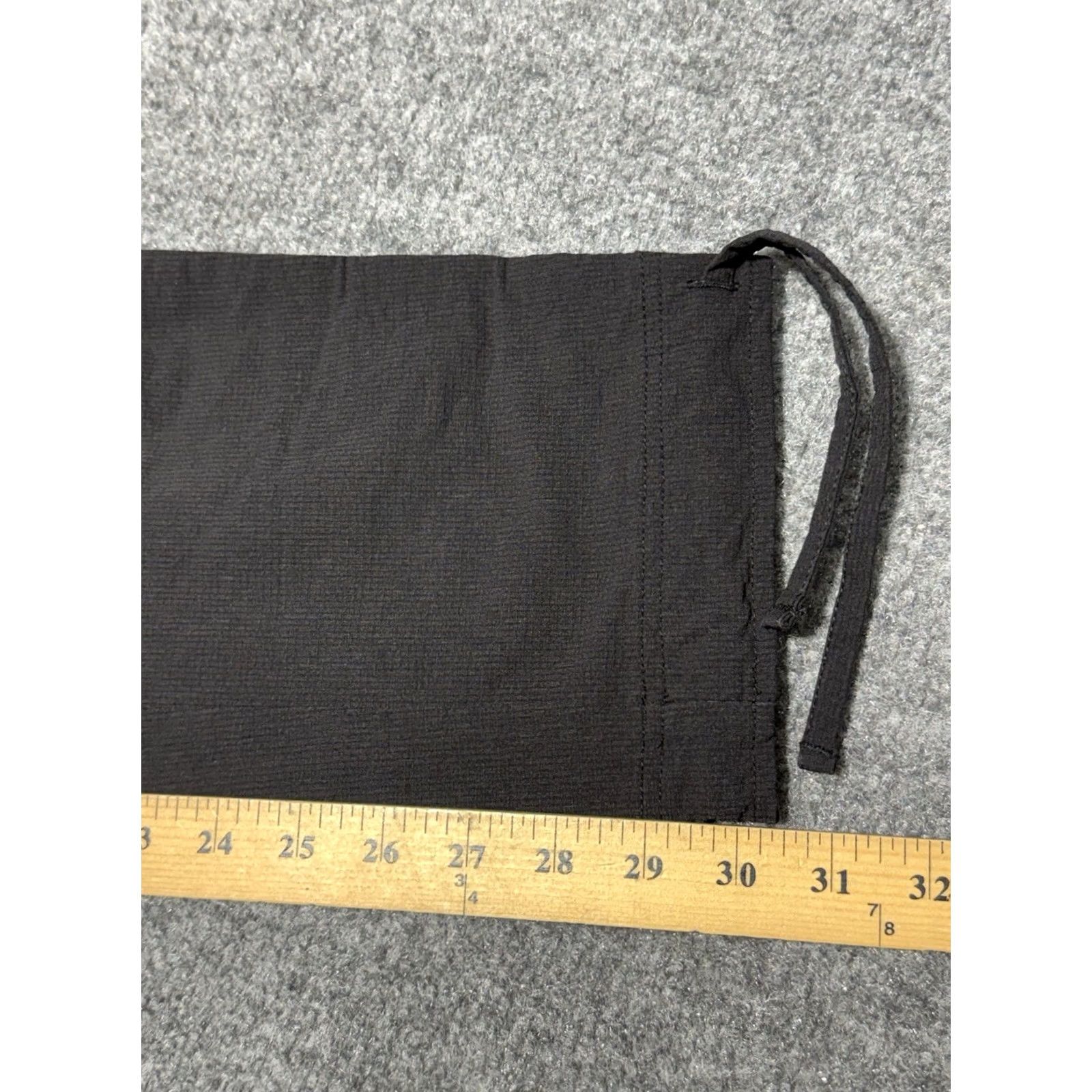 Vintage Colaatree Pants Mens Large Black The Trailhead Adventure Ripstop Hiking Outdoors Slim Tapered Nylon Front Flat Front Pockets Size US 33 - 8 Thumbnail