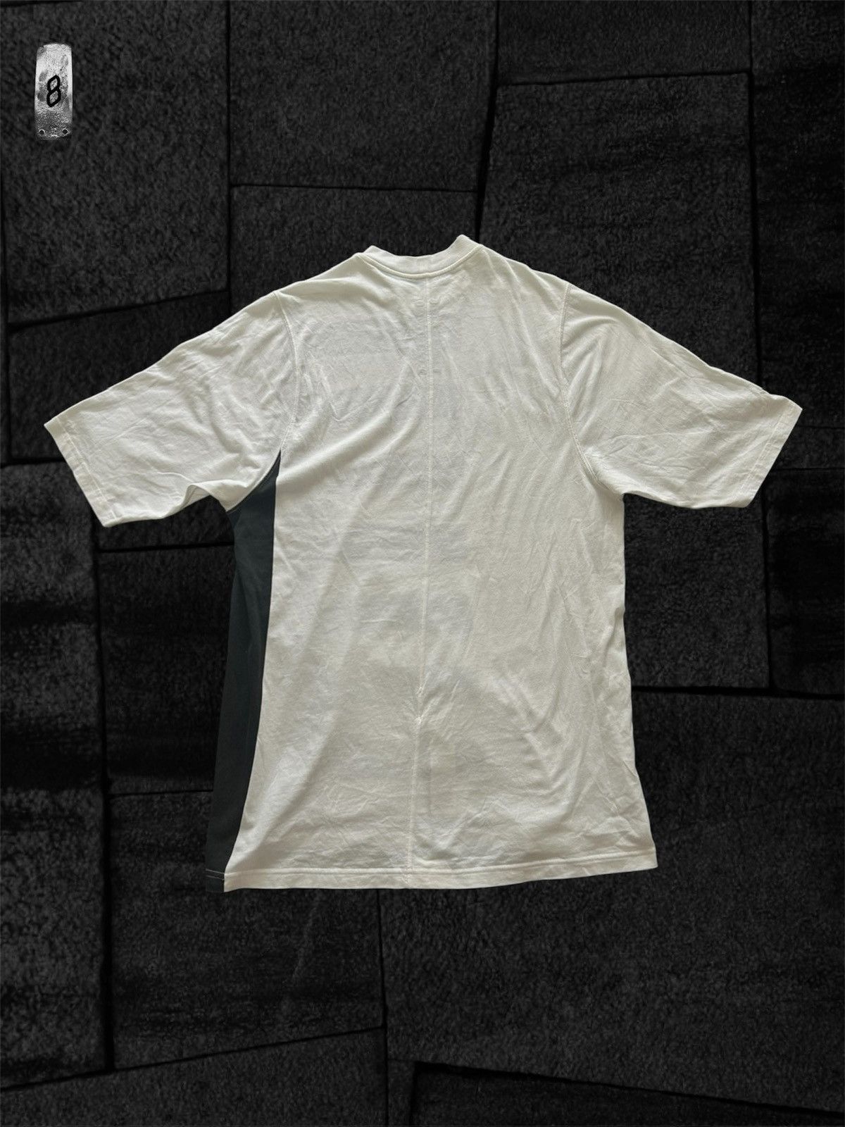 Rick Owens Drkshdw Rick Owens DRKSHDW ss19 jumbo striped tee Size US S / EU 44-46 / 1 - 2 Thumbnail