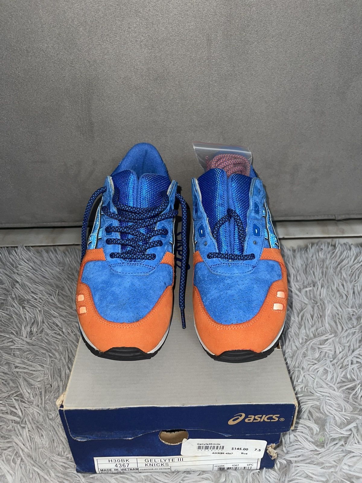 Asics Ronnie Fieg ASICS Gel-lyte III ECP KNICKS Size US 7.5 / EU 40-41 - 7 Thumbnail