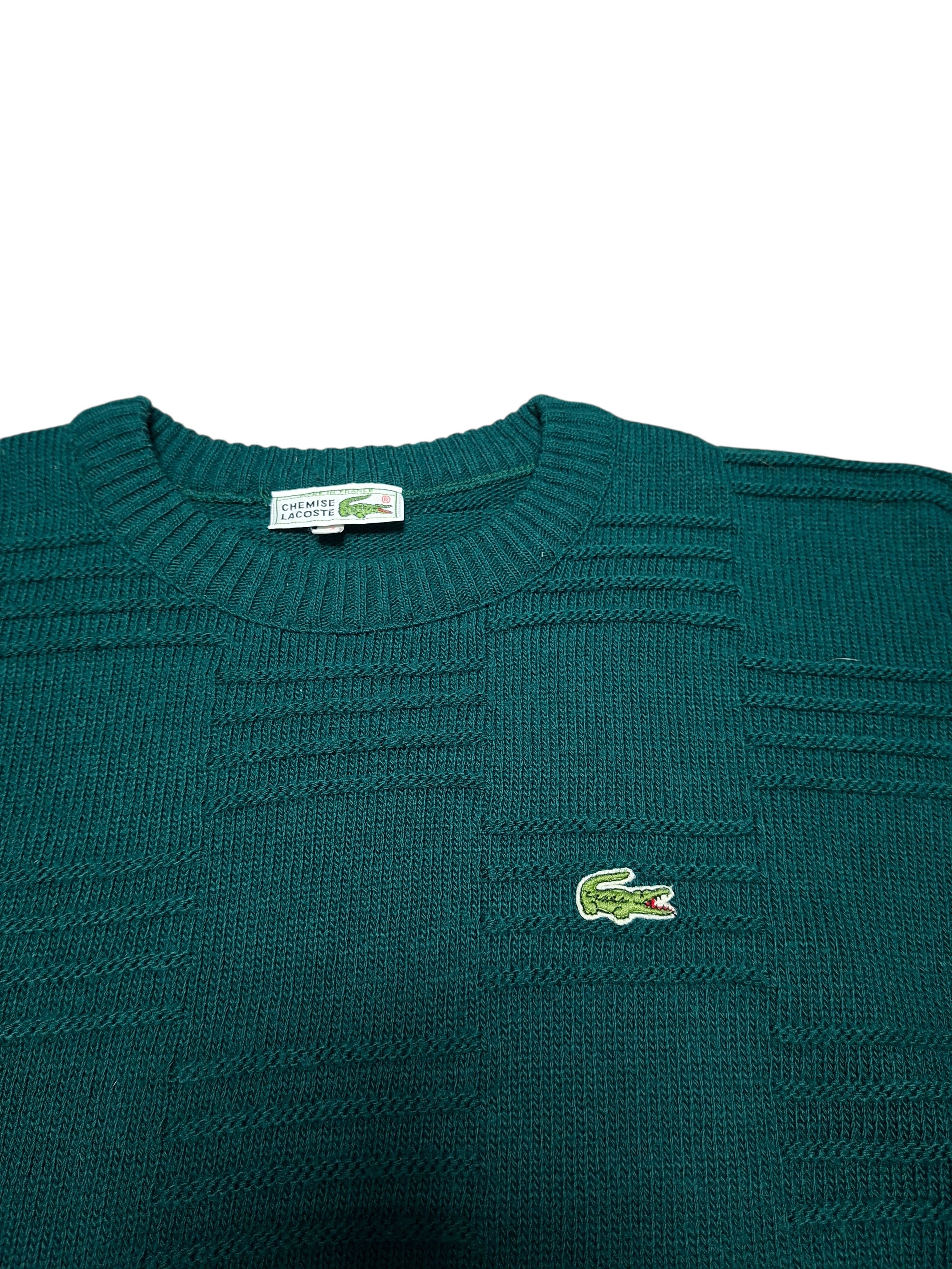 Lacoste LACOSTE VINTAGE LUXURY MADE IN FRANCE WOOL SWEATER Size US L / EU 52-54 / 3 - 2 Thumbnail