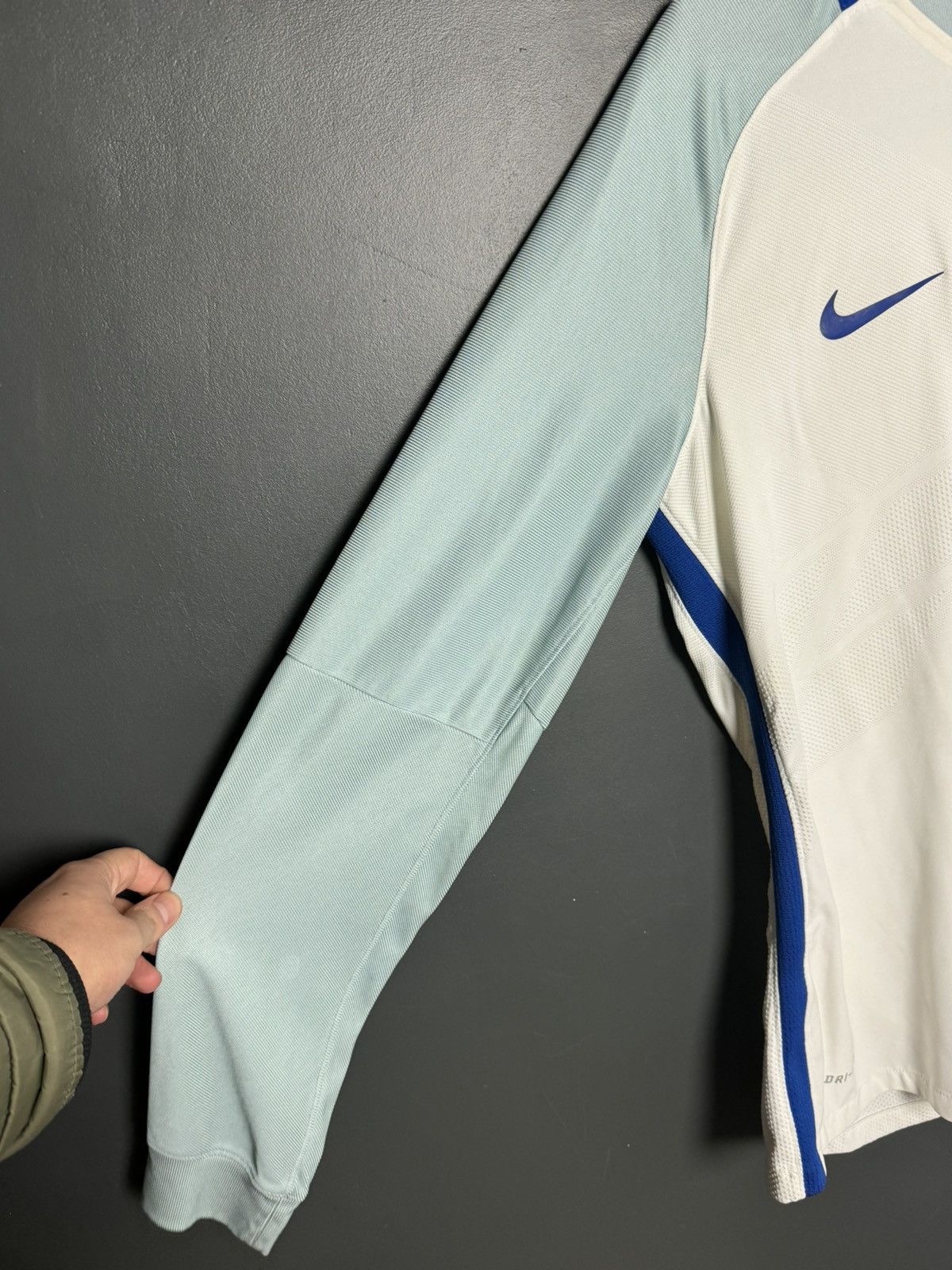 Nike England 16/18 Home Player Issue Football Long Sleeve Jersey Size US L / EU 52-54 / 3 - 7 Thumbnail