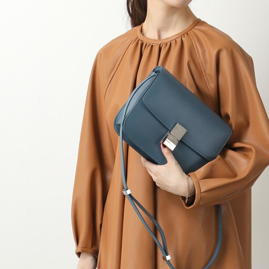 Celine o1bcso1str1224 Size: OS / Teen Classic Medium Bag in Blue Size ONE SIZE - 5 Thumbnail