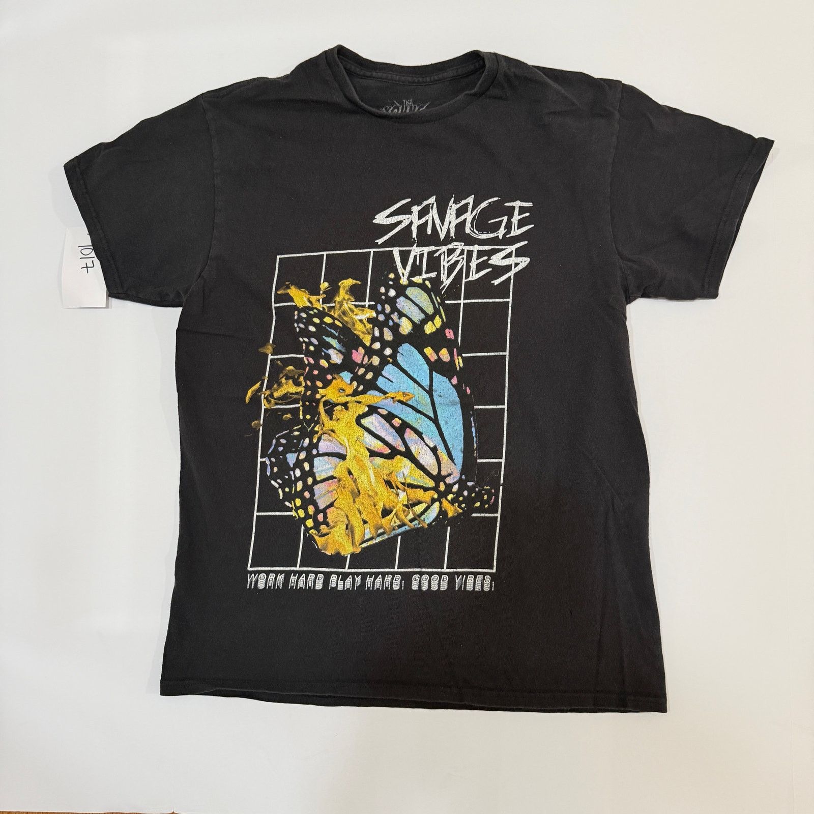 Other Young & Wild Savage Vibes Butterfly Graphic T-Shirt Size US M / EU 48-50 / 2 - 1 Thumbnail