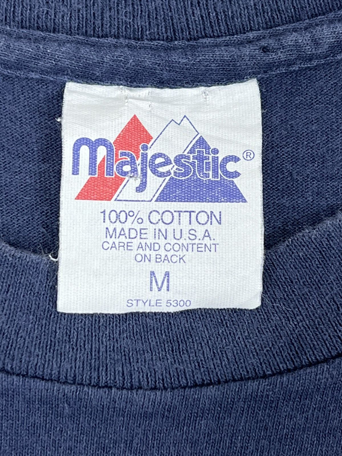 MLB × Majestic × Vintage 90s Vintage MLB Houston Astros Jeff Bagwell tee Size US M / EU 48-50 / 2 - 9 Thumbnail