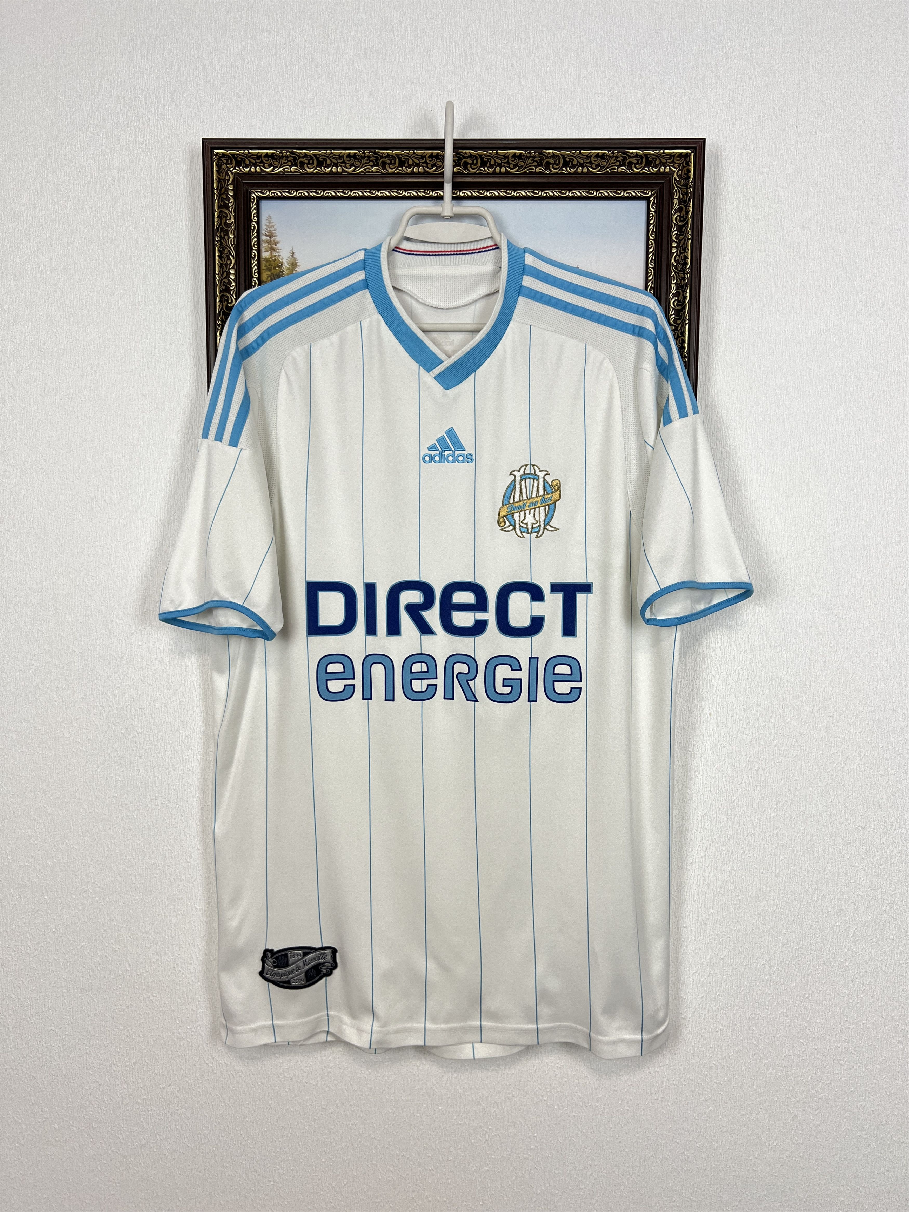 Adidas Olympique Marseille football shirt Soccer Adidas Tee Hype Size US M / EU 48-50 / 2 - 1 Thumbnail
