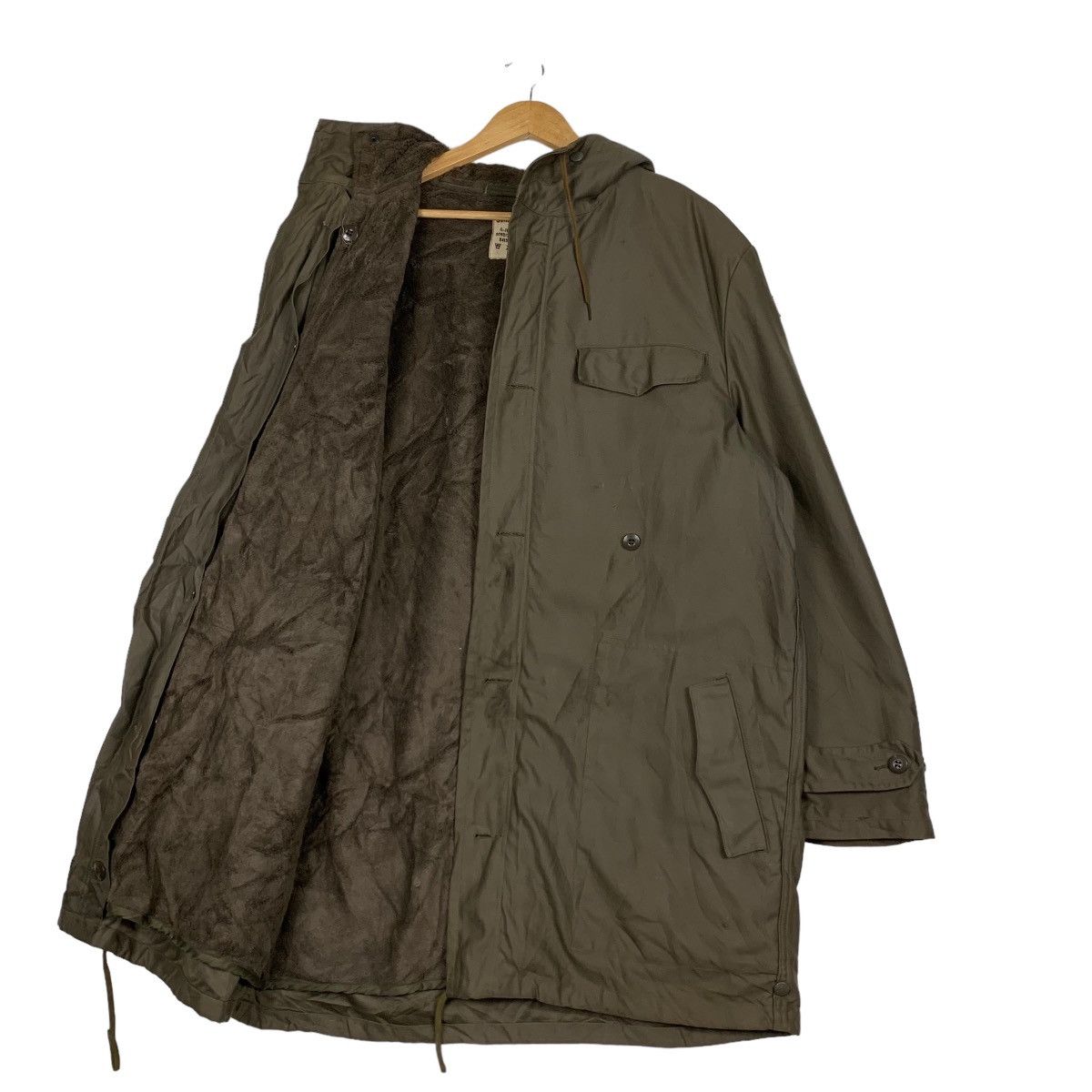 Vintage 88's SCHWARZ PASSAU German Army Fleece Lined Parka #1004-C45 Size US L / EU 52-54 / 3 - 10 Thumbnail