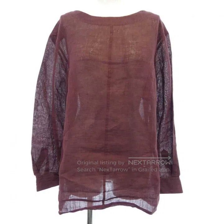 Hermes Hermes Linen Crew Neck Shirt Size XS / US 0-2 / IT 36-38 - 1 Thumbnail