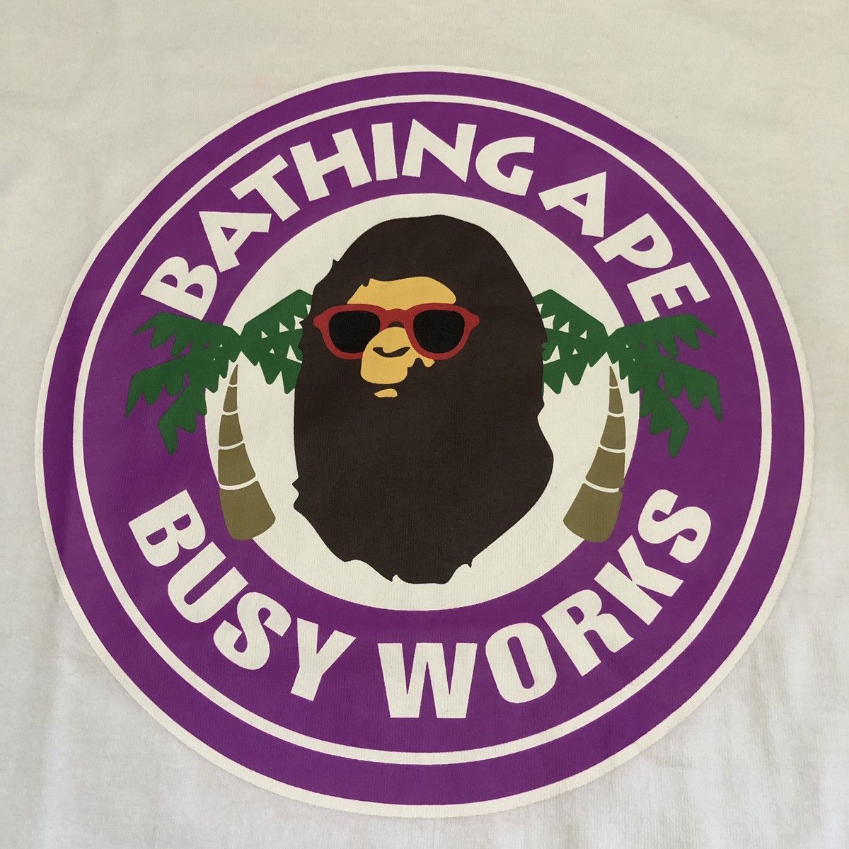 Bape Bape Store Los Angeles Busy Works Tee Size US S / EU 44-46 / 1 - 3 Thumbnail
