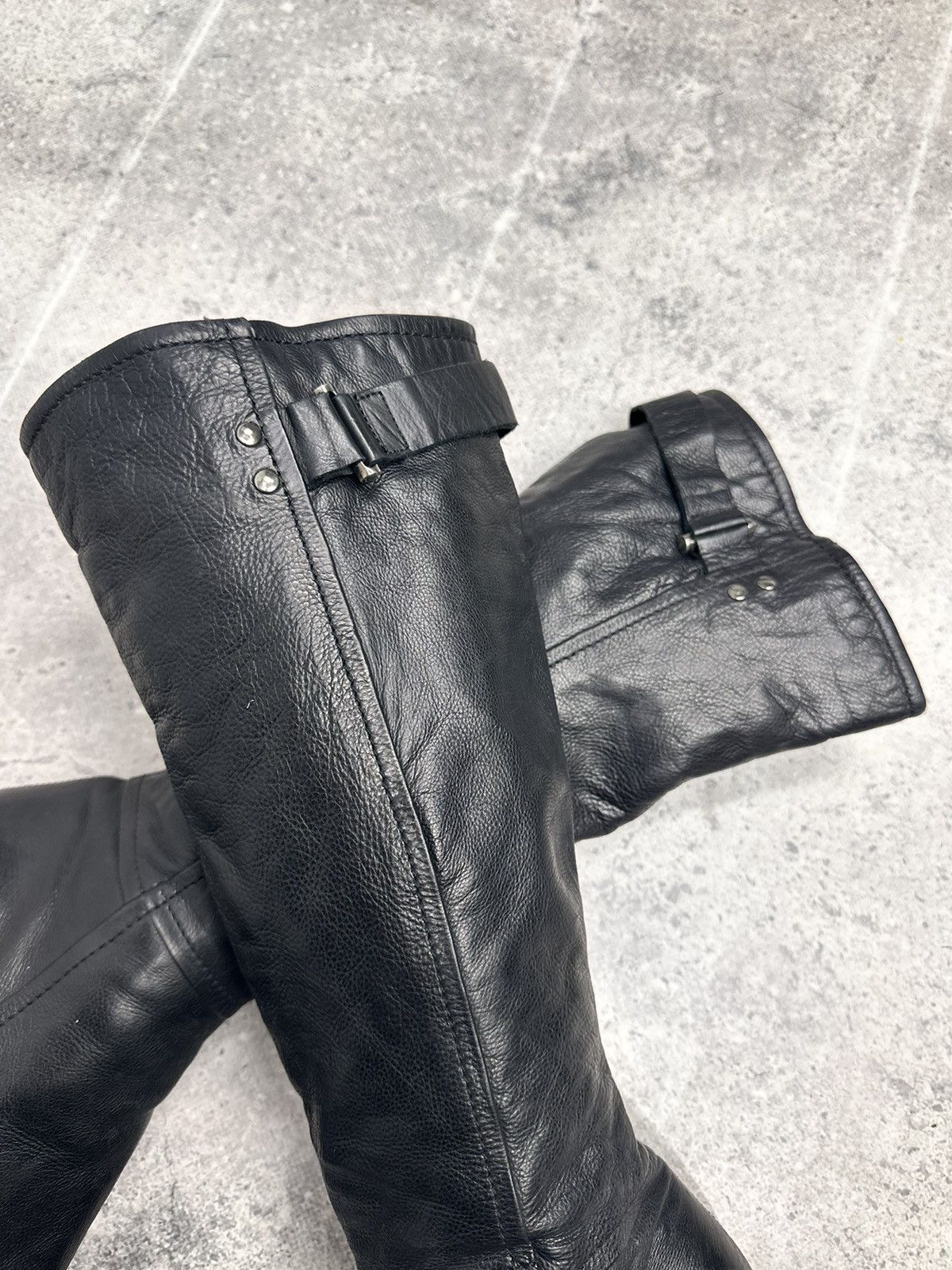 A.S.98 Vintage Leather Hight Heels Leather AS 98 Guidi Style Rare Size US 9 / EU 42 - 11 Thumbnail