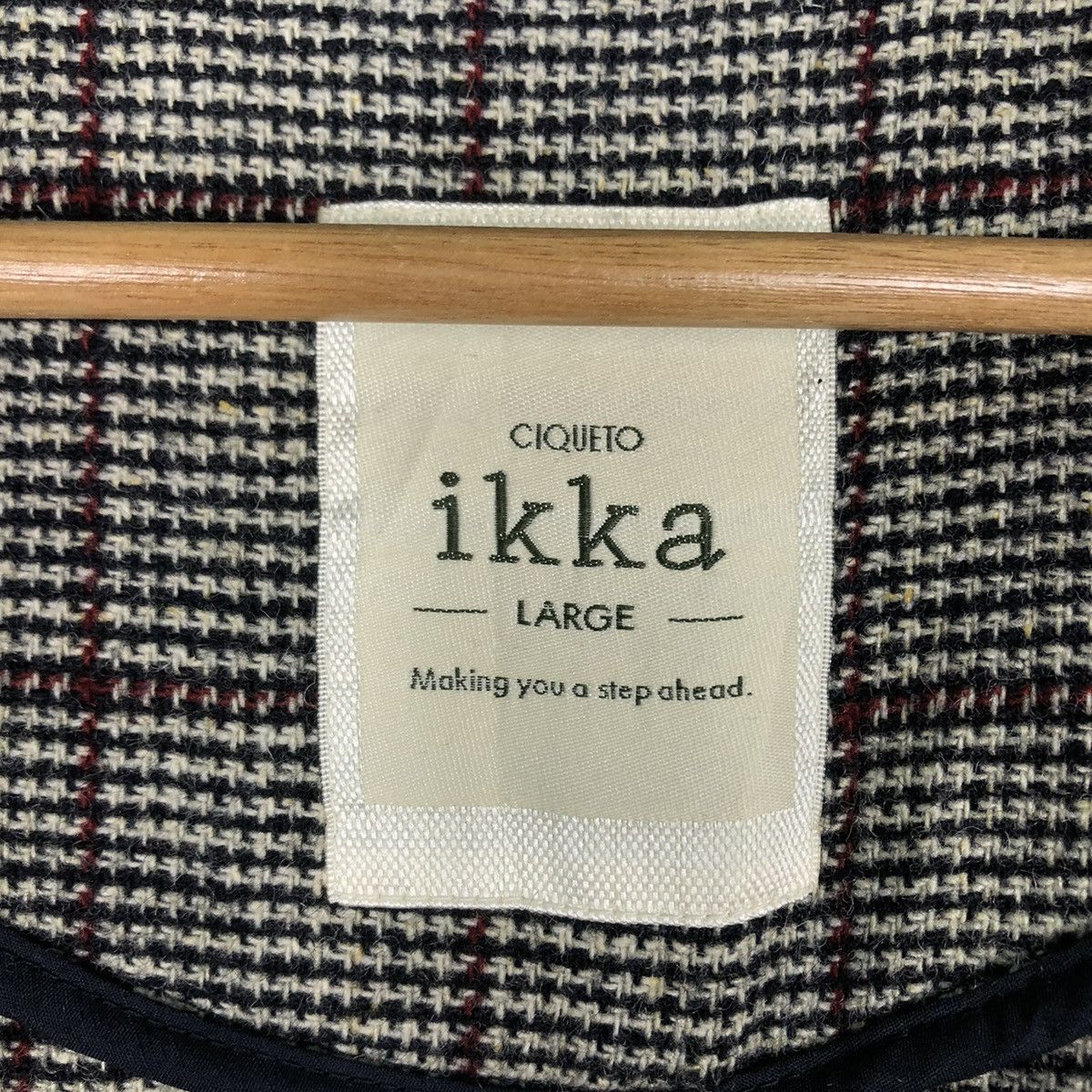 Japanese Brand 🔥VINTAGE CHORE JACKET TARTAN LINING IKKA ISSEY MIYAKE Size US L / EU 52-54 / 3 - 17 Thumbnail