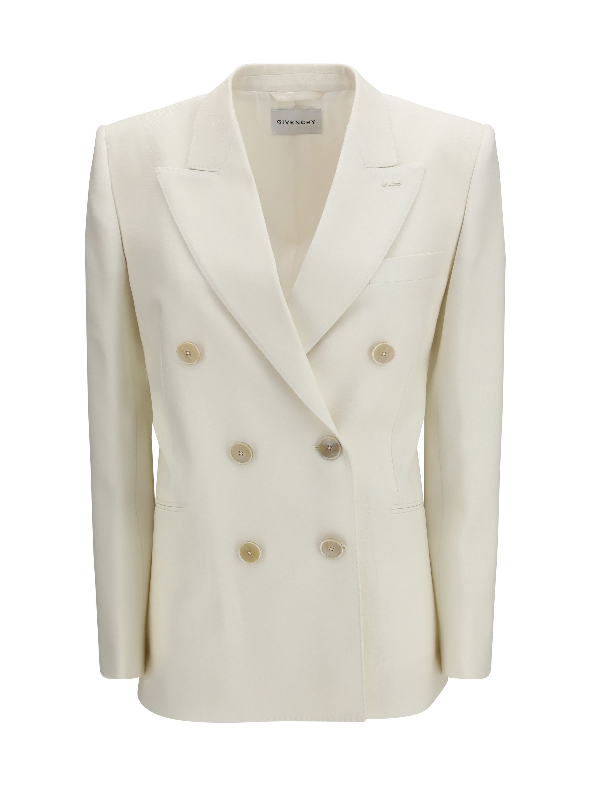 Givenchy Double-breasted wool and mohair Jacket Size S / US 4 / IT 40 - 1 Thumbnail