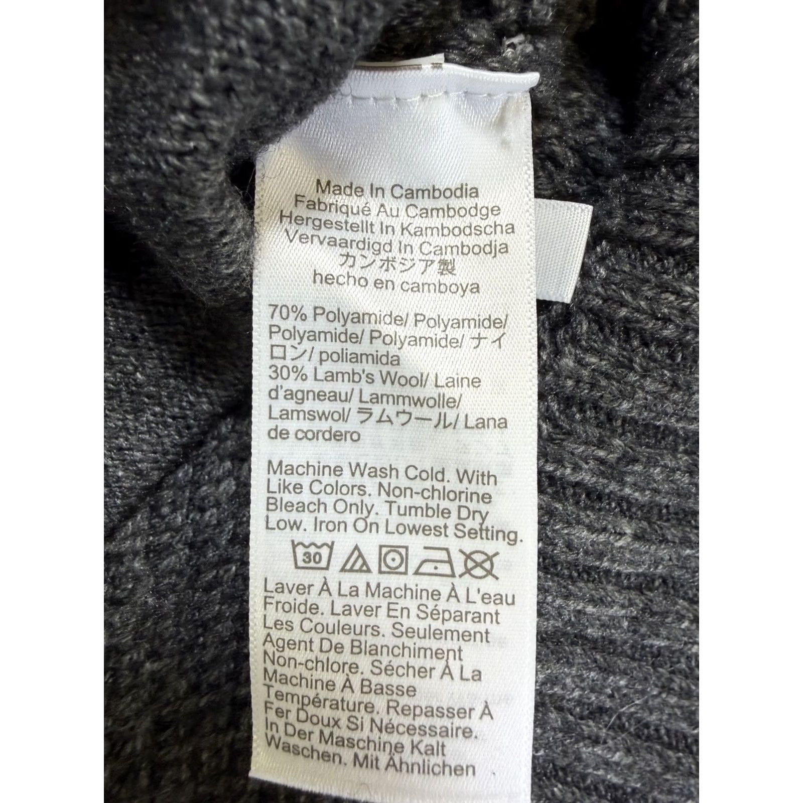 J.Crew J.CREW Sweater Bomber Wool Gray Supersoft Lambswool-blend Long Sleeve Cardigan Large Mens Regular Pocket Buttons Knit Fall Winter Spring Size US L / EU 52-54 / 3 - 5 Thumbnail