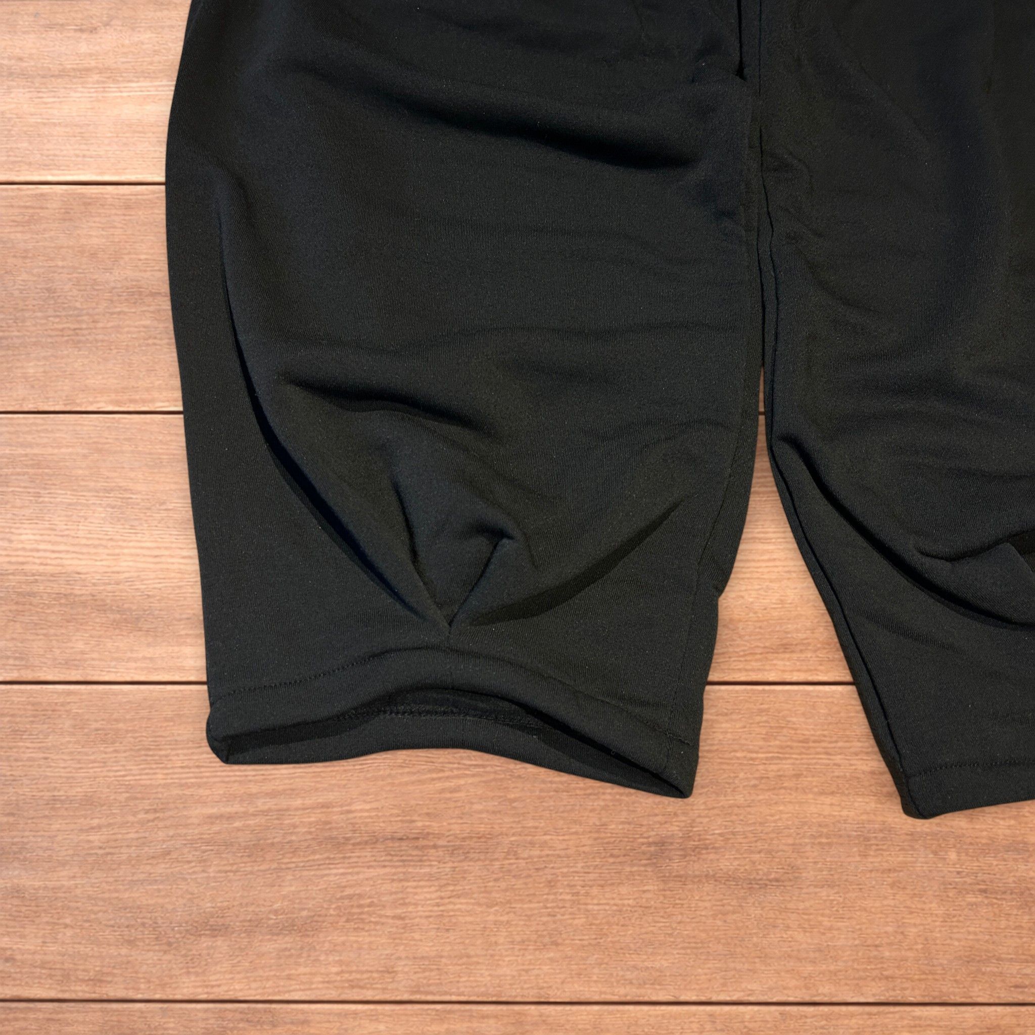 Japanese Brand Super baggy wide leg Japanese joggers in black. Size US 34 / EU 50 - 4 Thumbnail