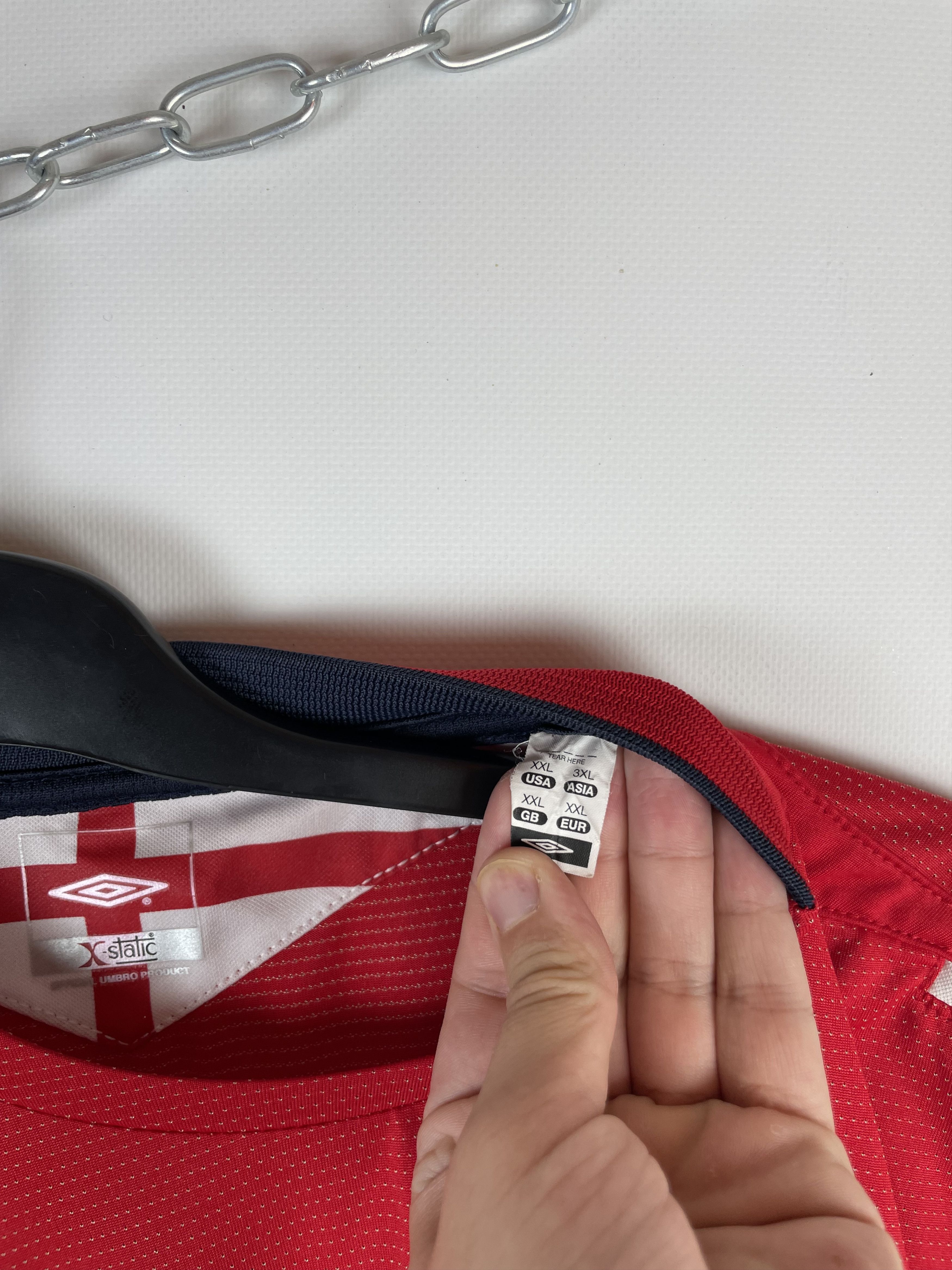 Umbro × Vintage Vintage Umbro England Jersey Size US XXL / EU 58 / 5 - 6 Thumbnail