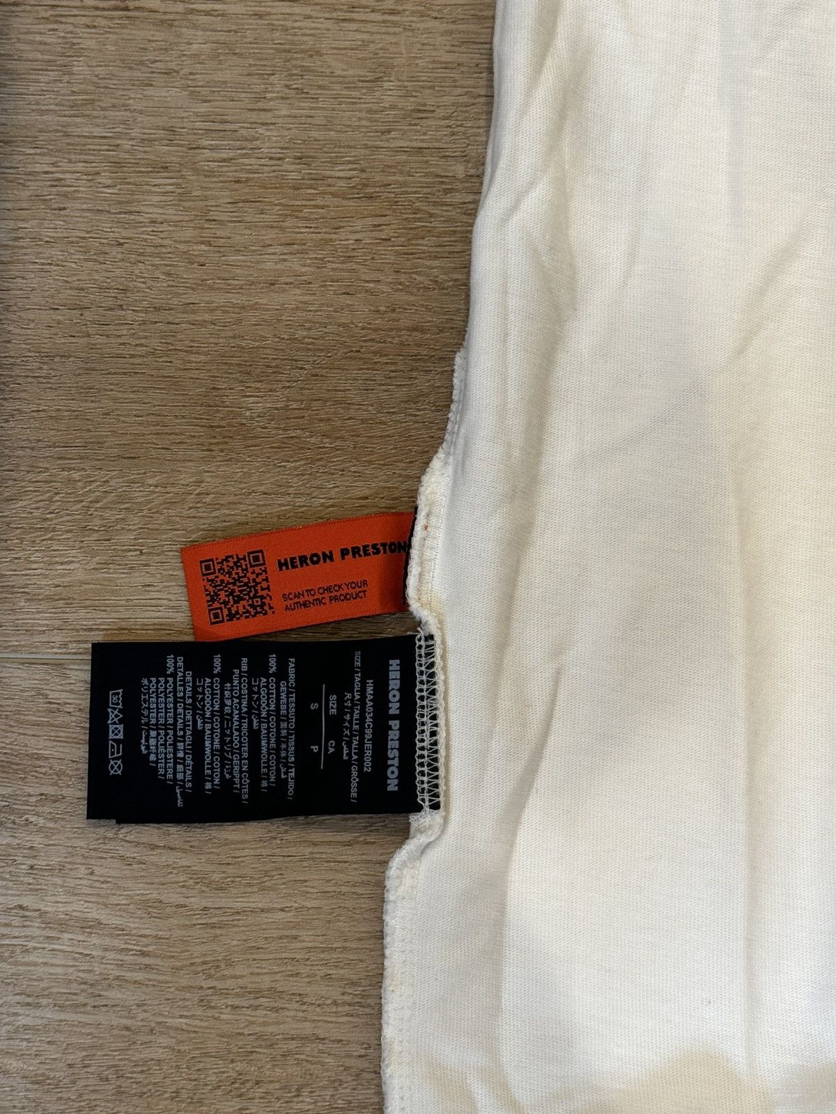 Heron Preston Heron Preston HPNY Tee Size US S / EU 44-46 / 1 - 9 Thumbnail