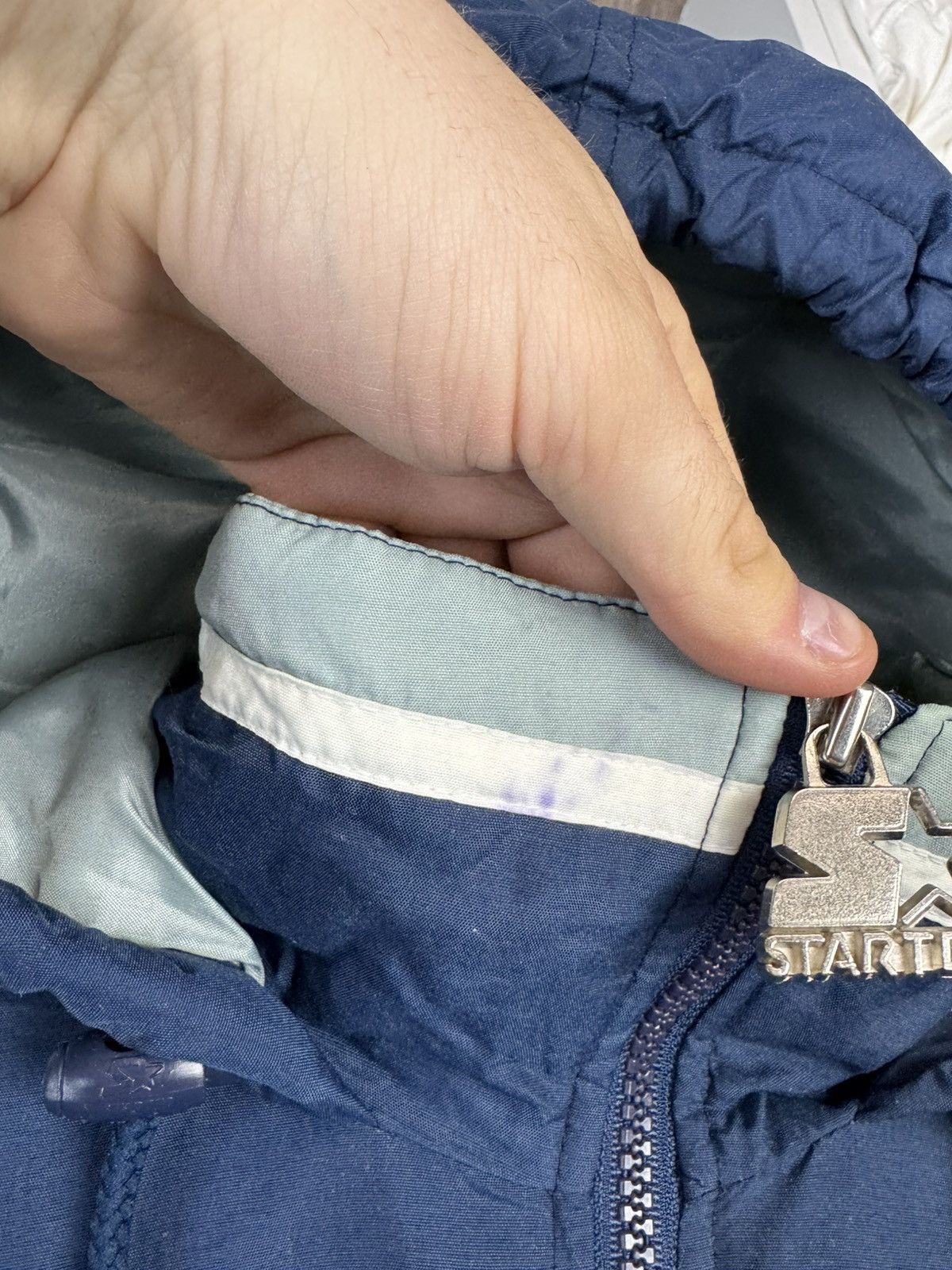 Starter Vintage Starter Dallas Cowboys NFL Insulated Anorak Jacket Size US L / EU 52-54 / 3 - 3 Thumbnail