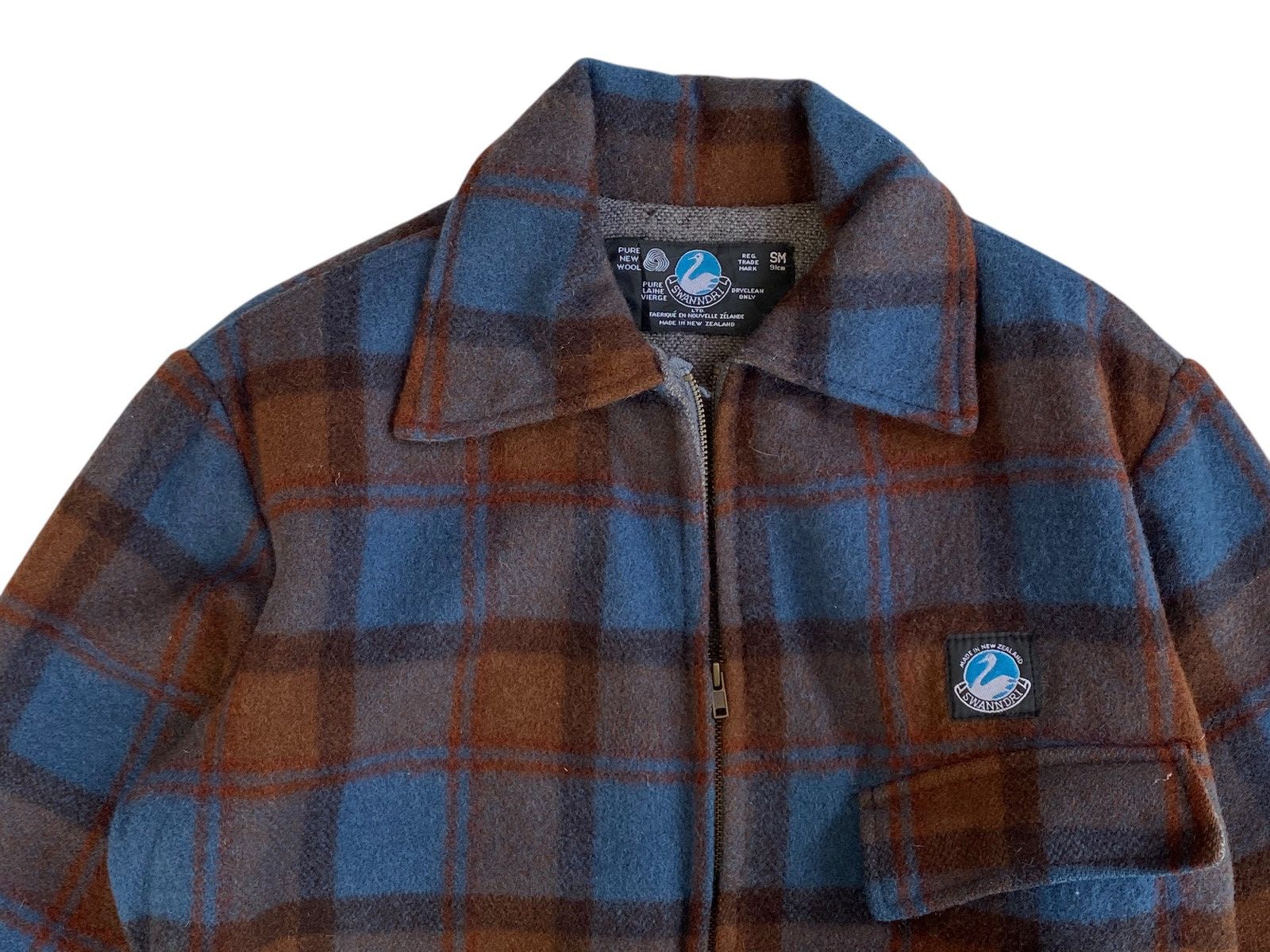 Vintage Vtg Swanndri Wool Laine Plaid Jacket Size US M / EU 48-50 / 2 - 4 Thumbnail