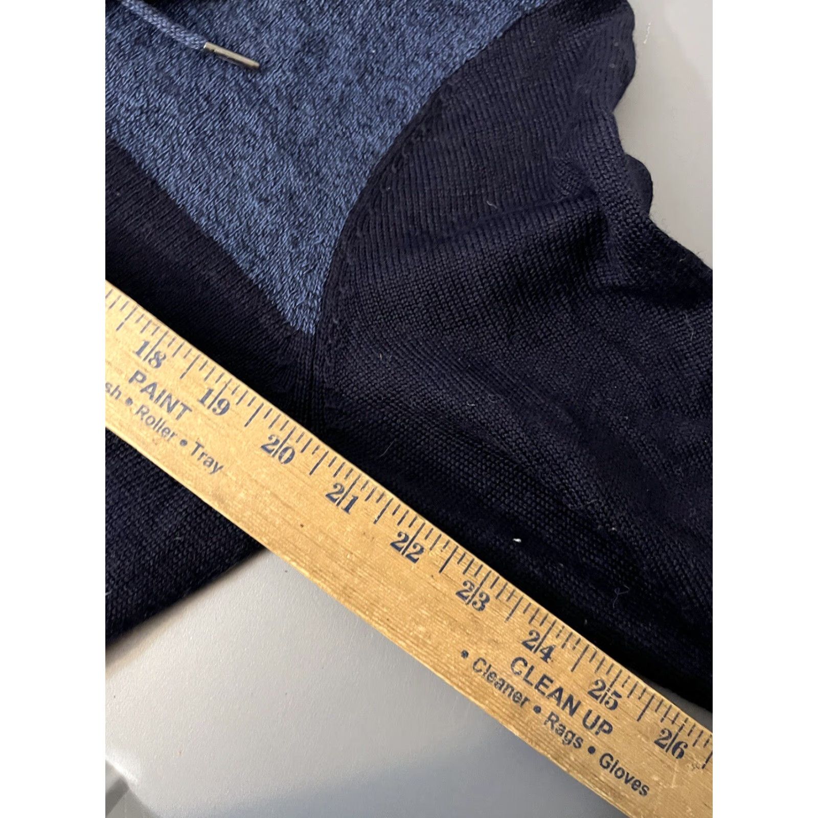 Calvin Klein Calvin Klein European Yarn Blue Hoodie Unisex M Full Zip Size M / US 6-8 / IT 42-44 - 5 Thumbnail