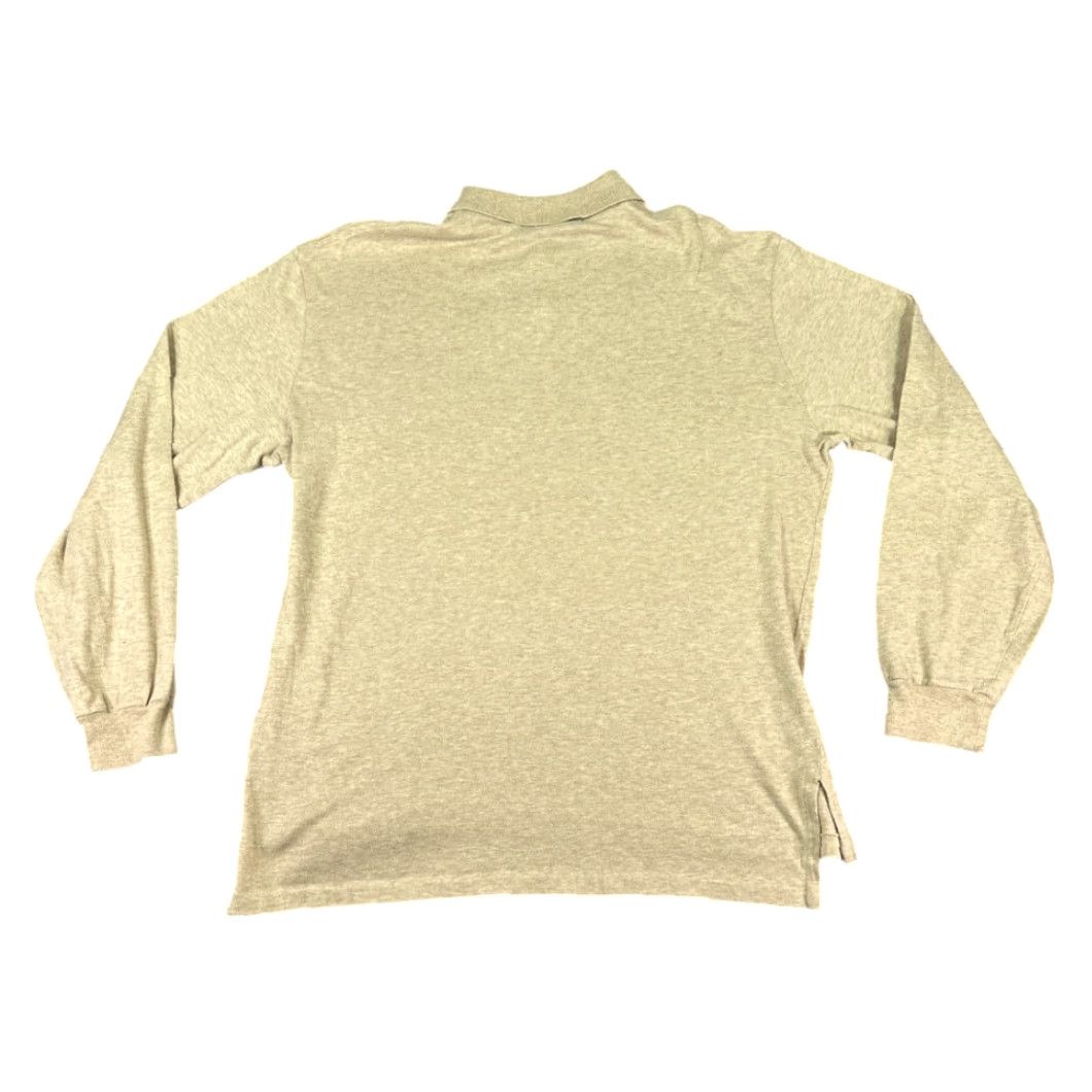 Polo Ralph Lauren VINTAGE Polo Ralph Lauren Shirt Adult LARGE Brown Long Sleeve 90s Polo by Ralph Lauren tag Full / Small Pony / 25 Chest Size US L / EU 52-54 / 3 - 3 Thumbnail