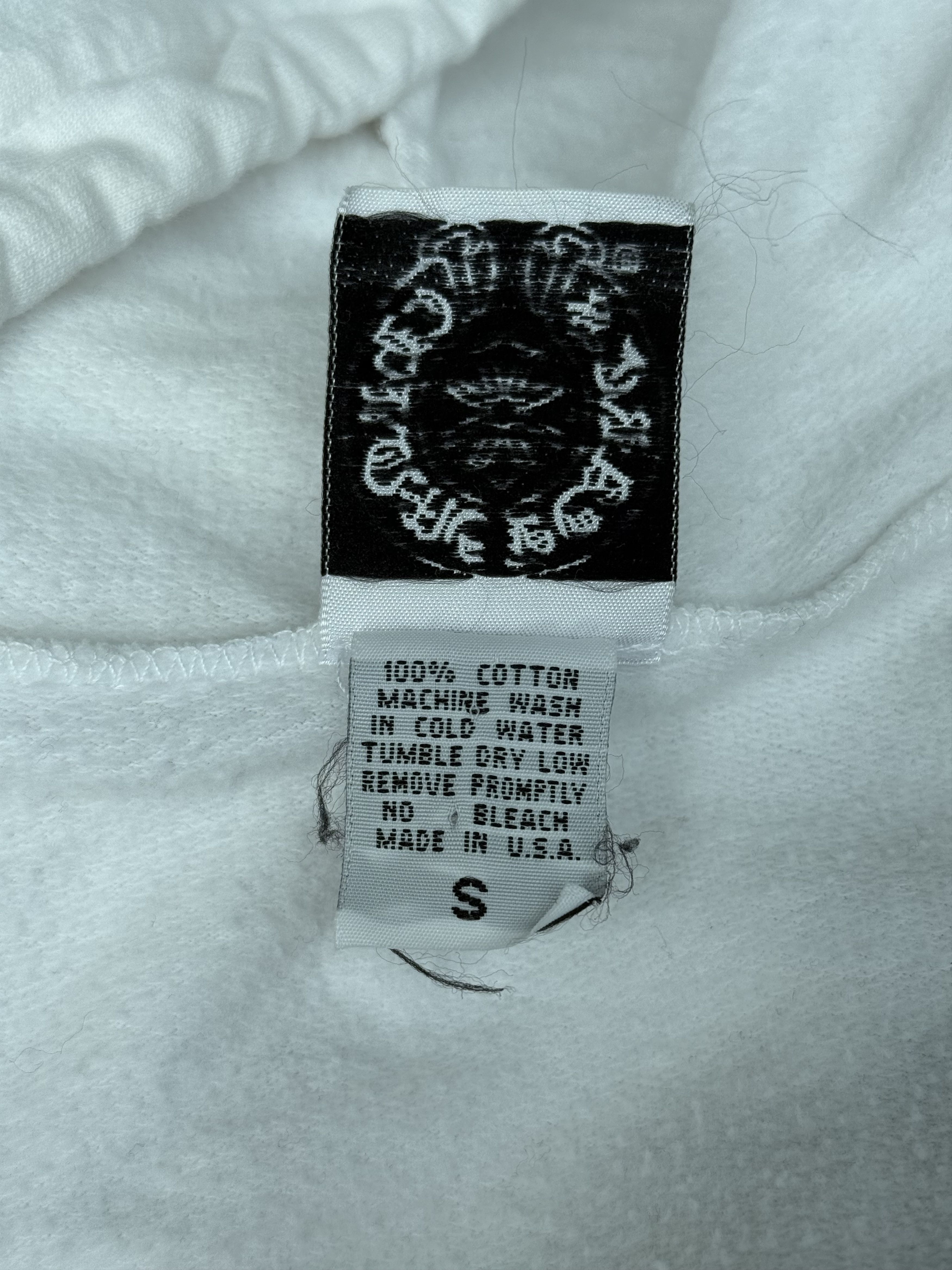 Chrome Hearts White & Black Rolling Stones Horseshoe Logo Zip Up Hoodie Size US S / EU 44-46 / 1 - 4 Thumbnail